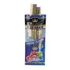 King Palm-Hemp Wrap-Mini Blue Grape-2 Pack