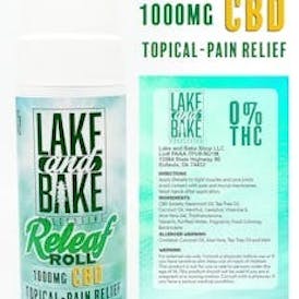 Lake & Bake 1000mg CBD Roll-On