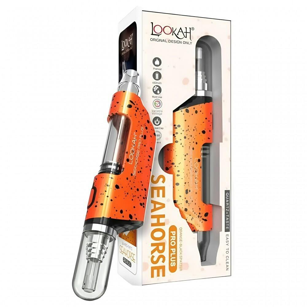 LOOKAH SPATTER SERIES Seahorse Pro PLUS 2-in-1 Electric Nectar Collector & Battery