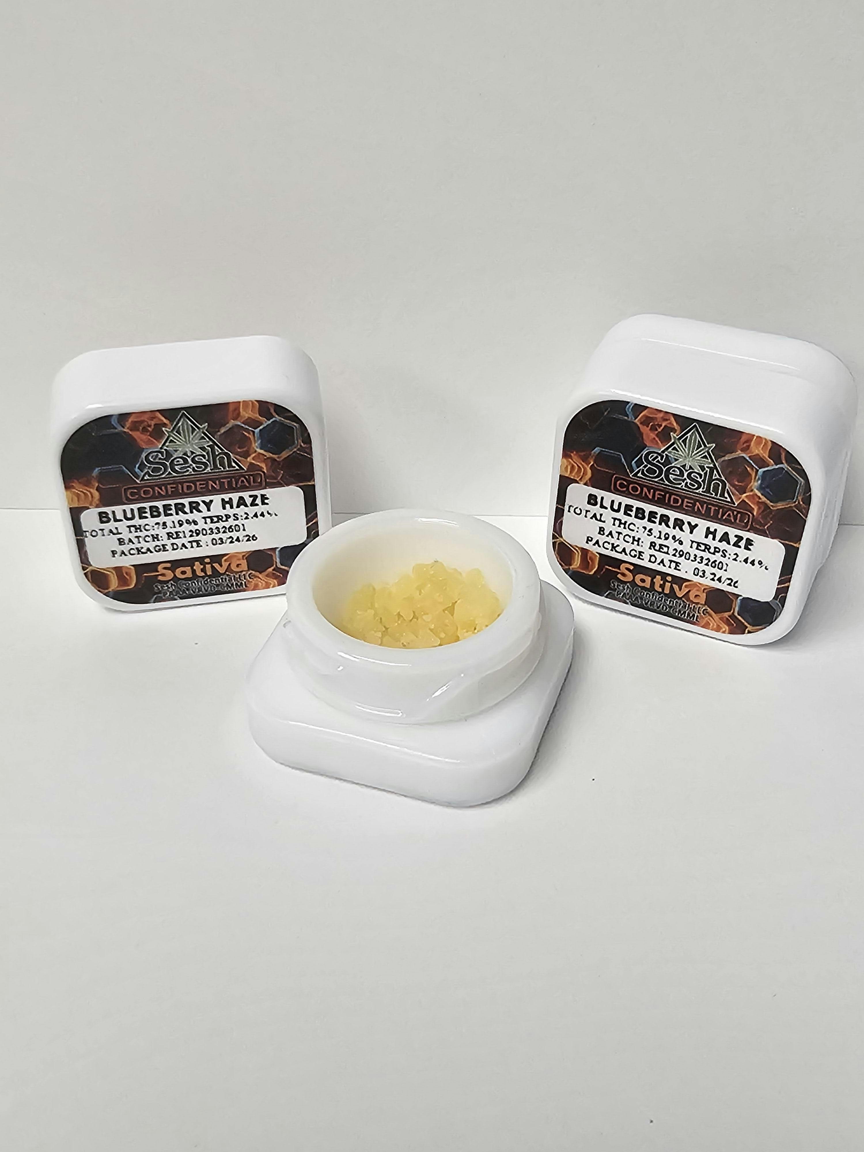 SESH Blueberry Haze 1G LIVE RESIN