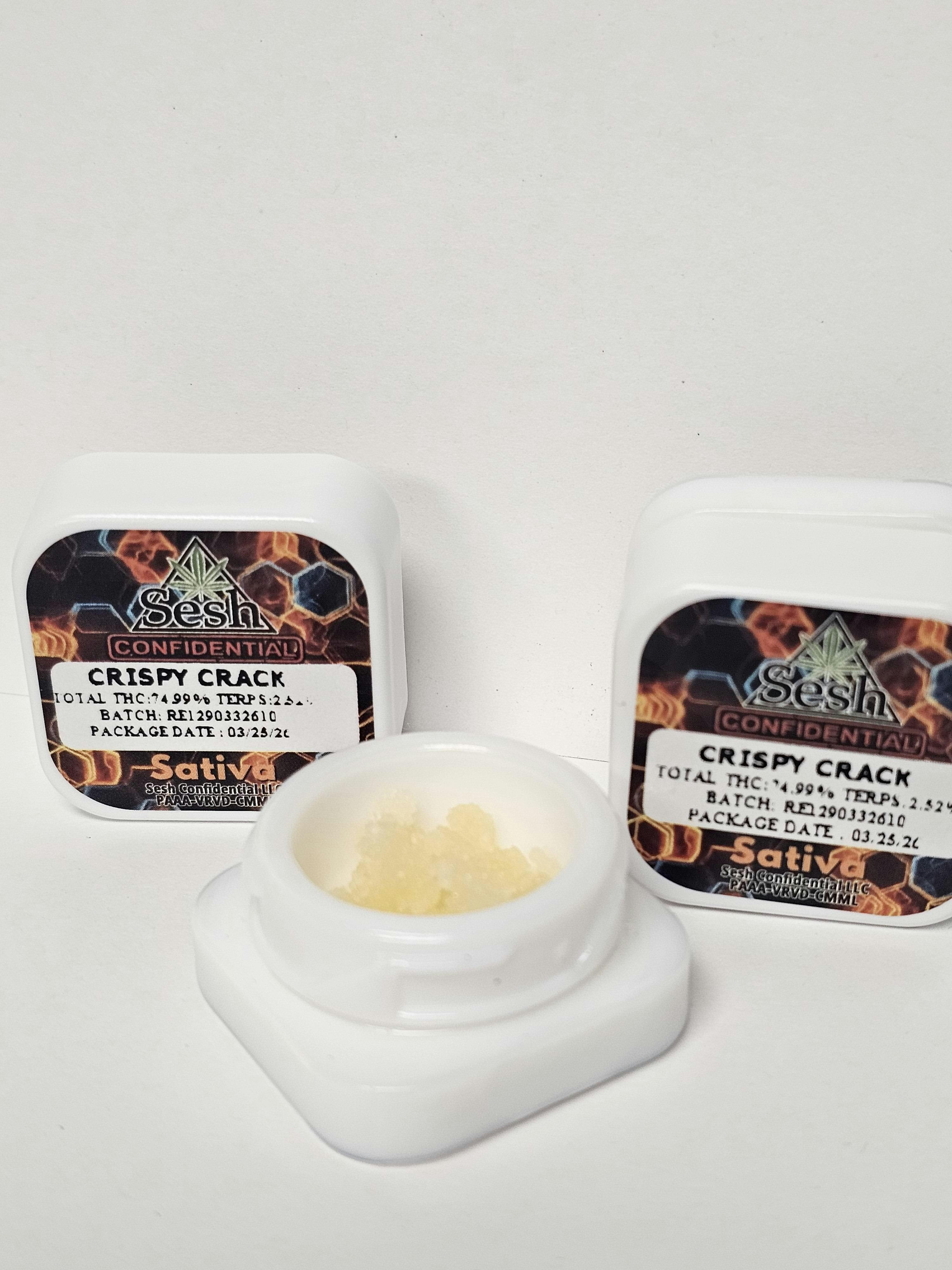 SESH Crispy Crack 1G LIVE RESIN