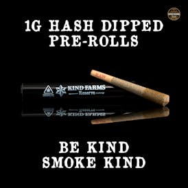 Aj's Sour Diesel Hash Dipped Preroll - KFR