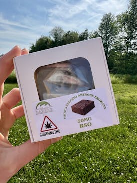 Fudge Brownie 50mg RSO - William's Bakery