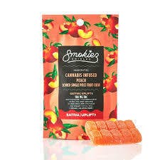 Peach Gummies | 1000mg | 20ct | 50mg/ea