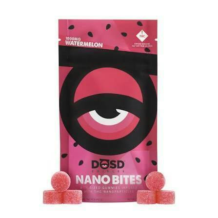 DOSD Nanobites | Edible |Watermelon | Sativa | 1000mg