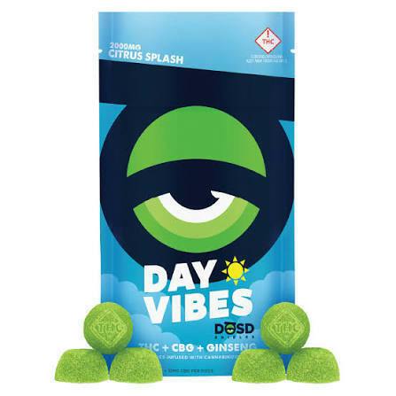 DOSD Nanobites | Edible | Citrus Splash | Day Vibes | 2000mg