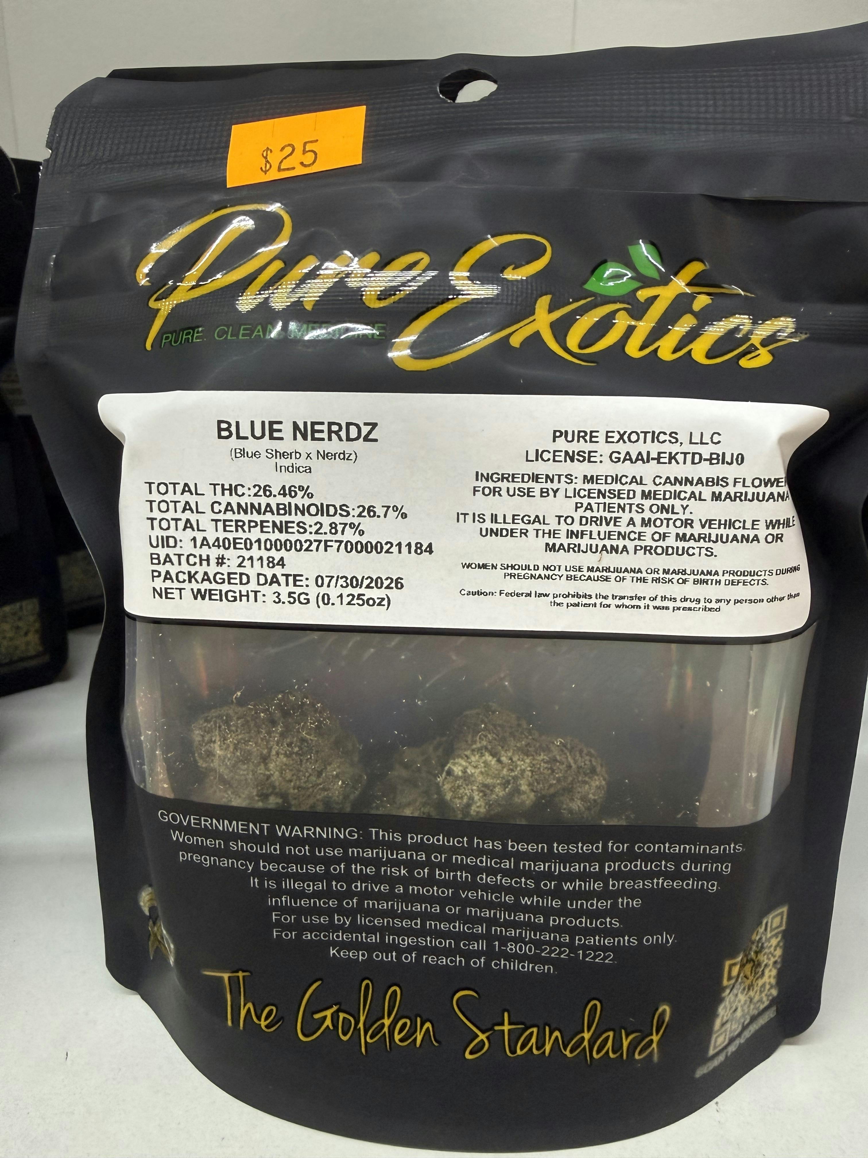Blue Sherb x Nerdz