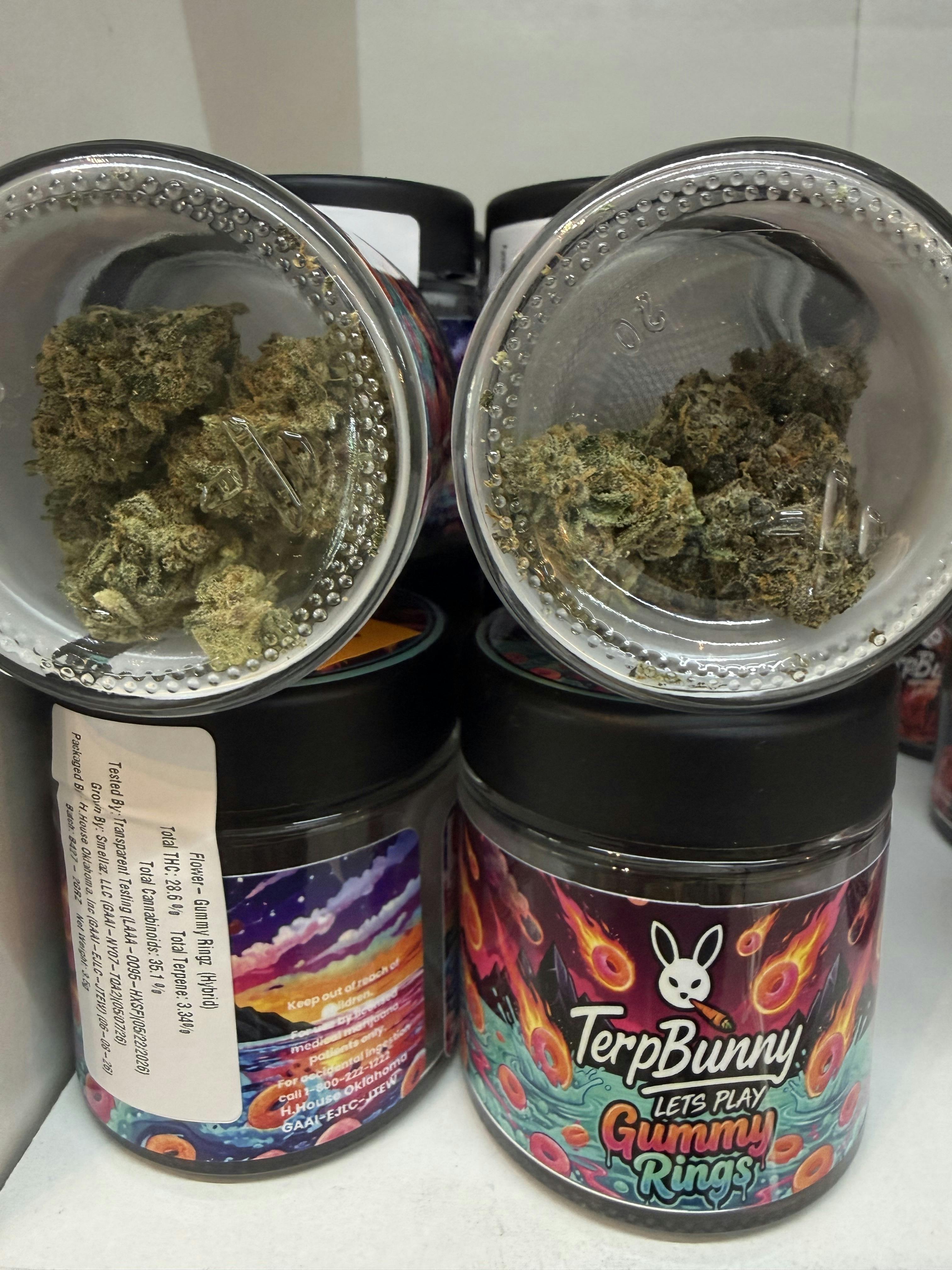 TerpBunny Lets Play | Flower | Gummy Ringz | Hybrid | 3.5g