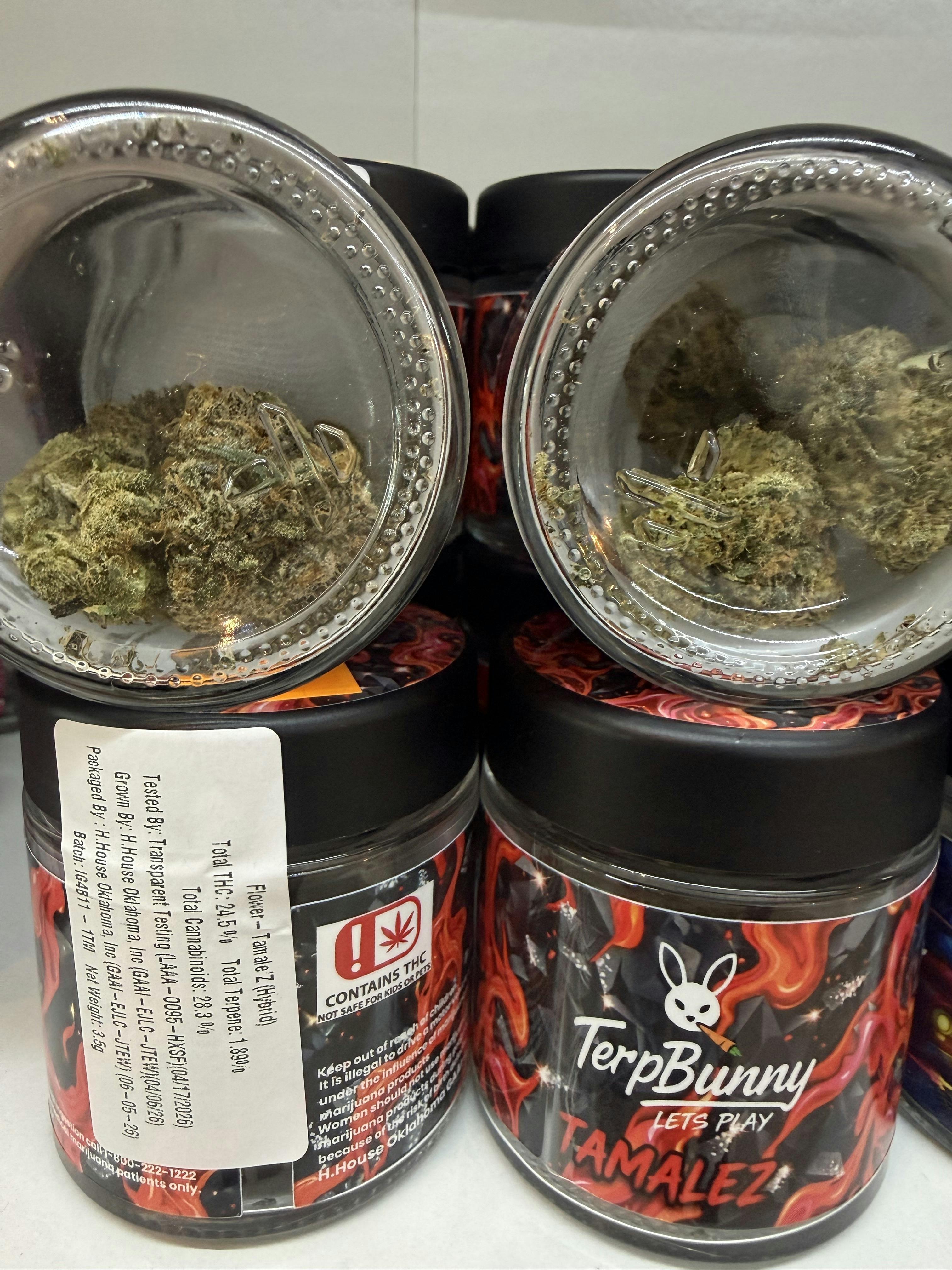 TerpBunny Lets Play | Flower |Tamale'Z | Hybrid | 3.5g