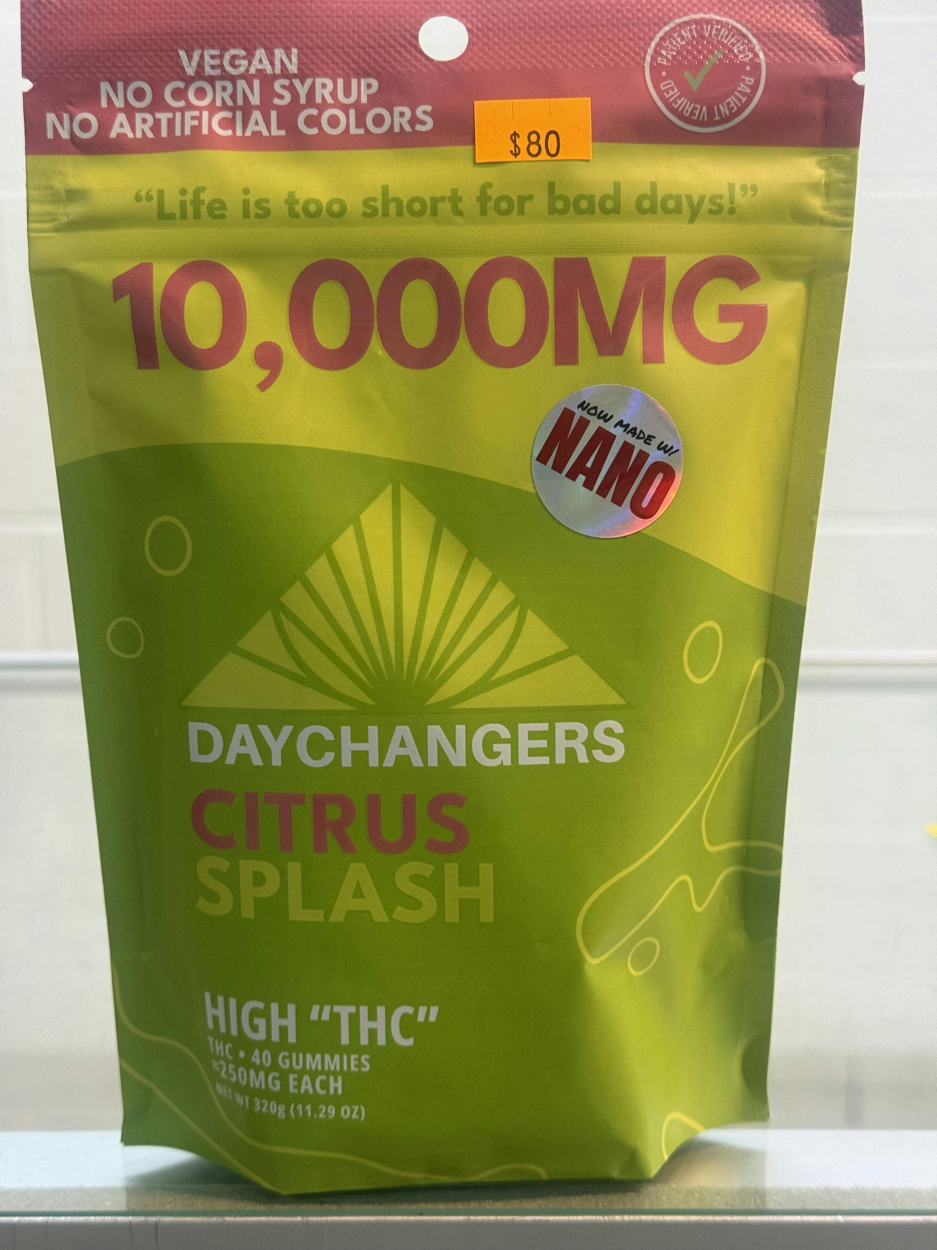 DayChangers | Edibles | Citrus Splash | NANO | 10000mg