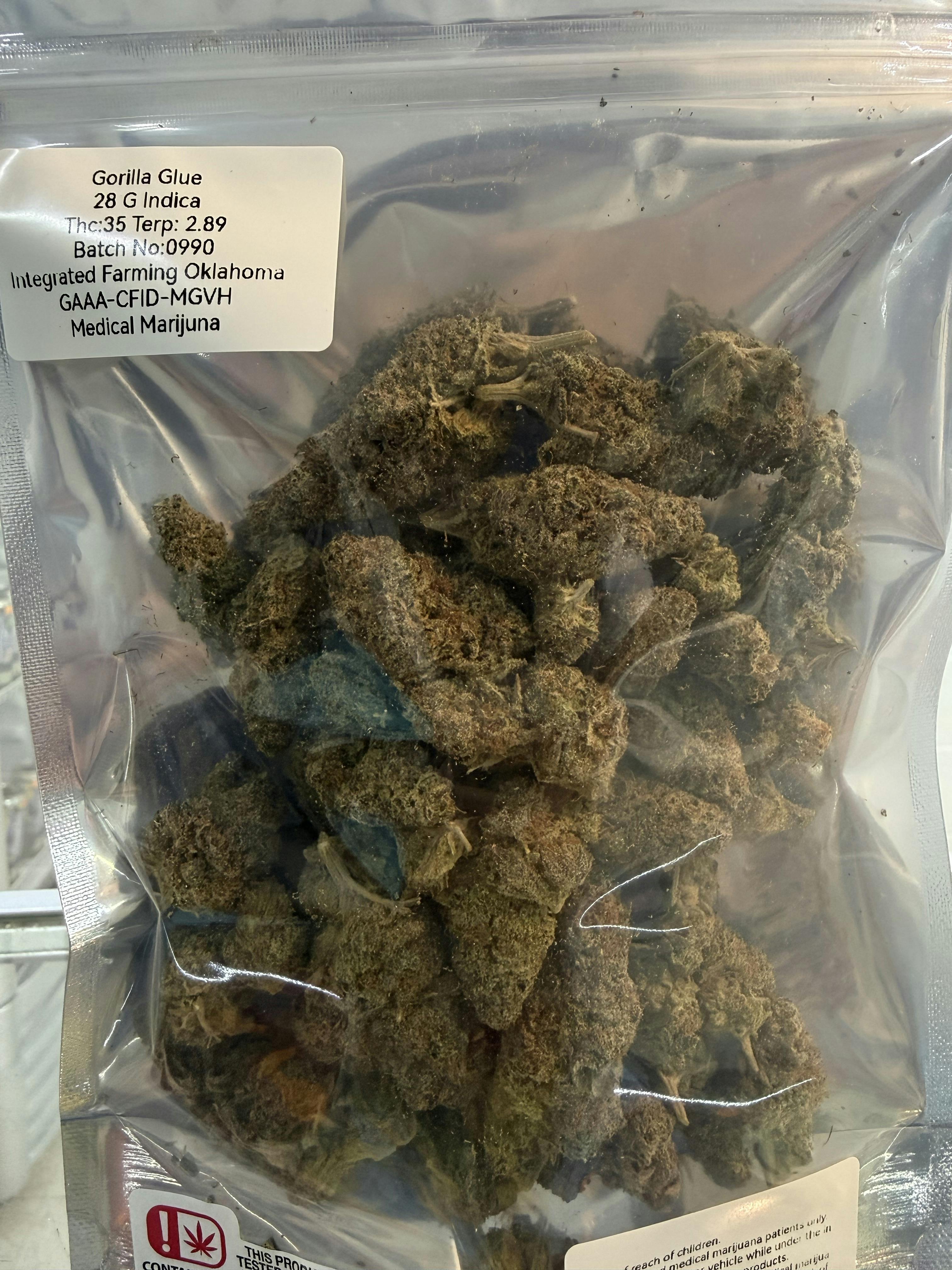 Integrated Farming | Flower | Gorilla Glue | Big Buds | Indica | 28g