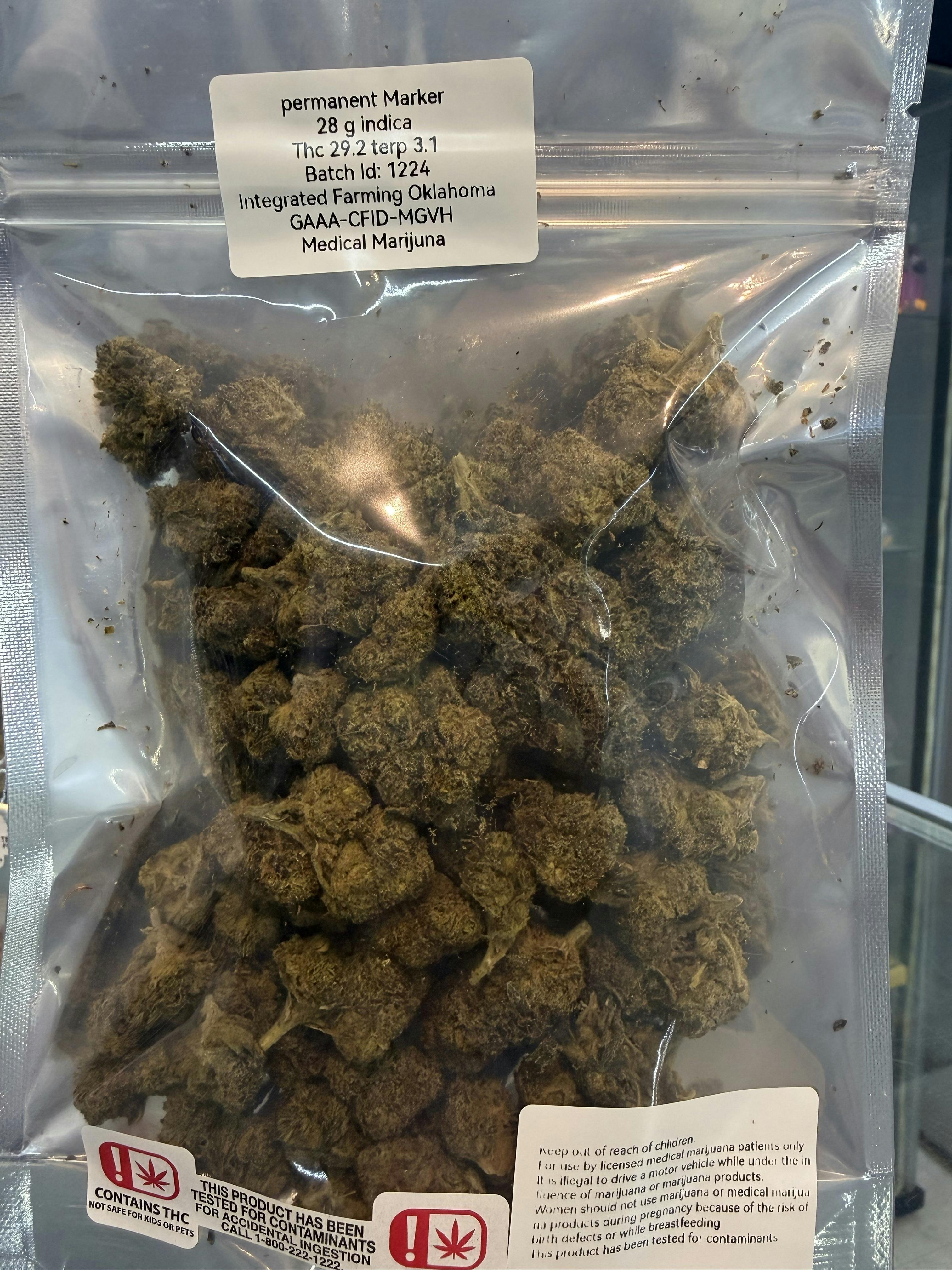 Integrated Farming | Flower | Permanent Market | Big Buds | Indica | 28g