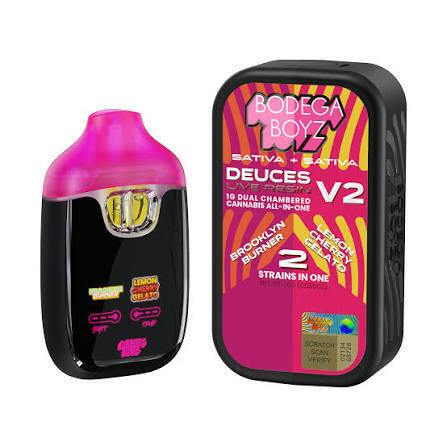 Deuces | Brooklyn Burner + Lemon Cherry Gelato | Disposable | 2g