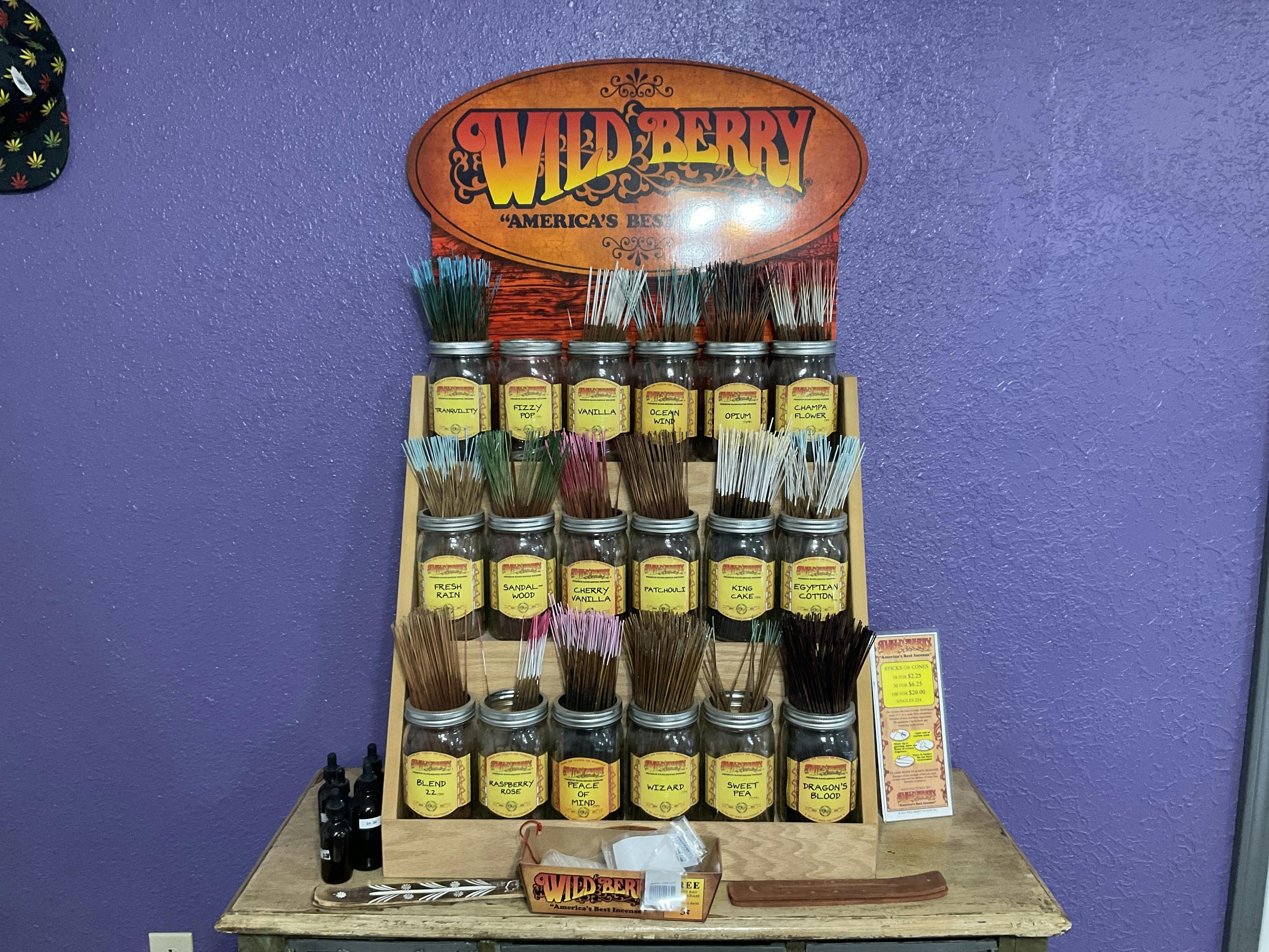 Wild berry incenses