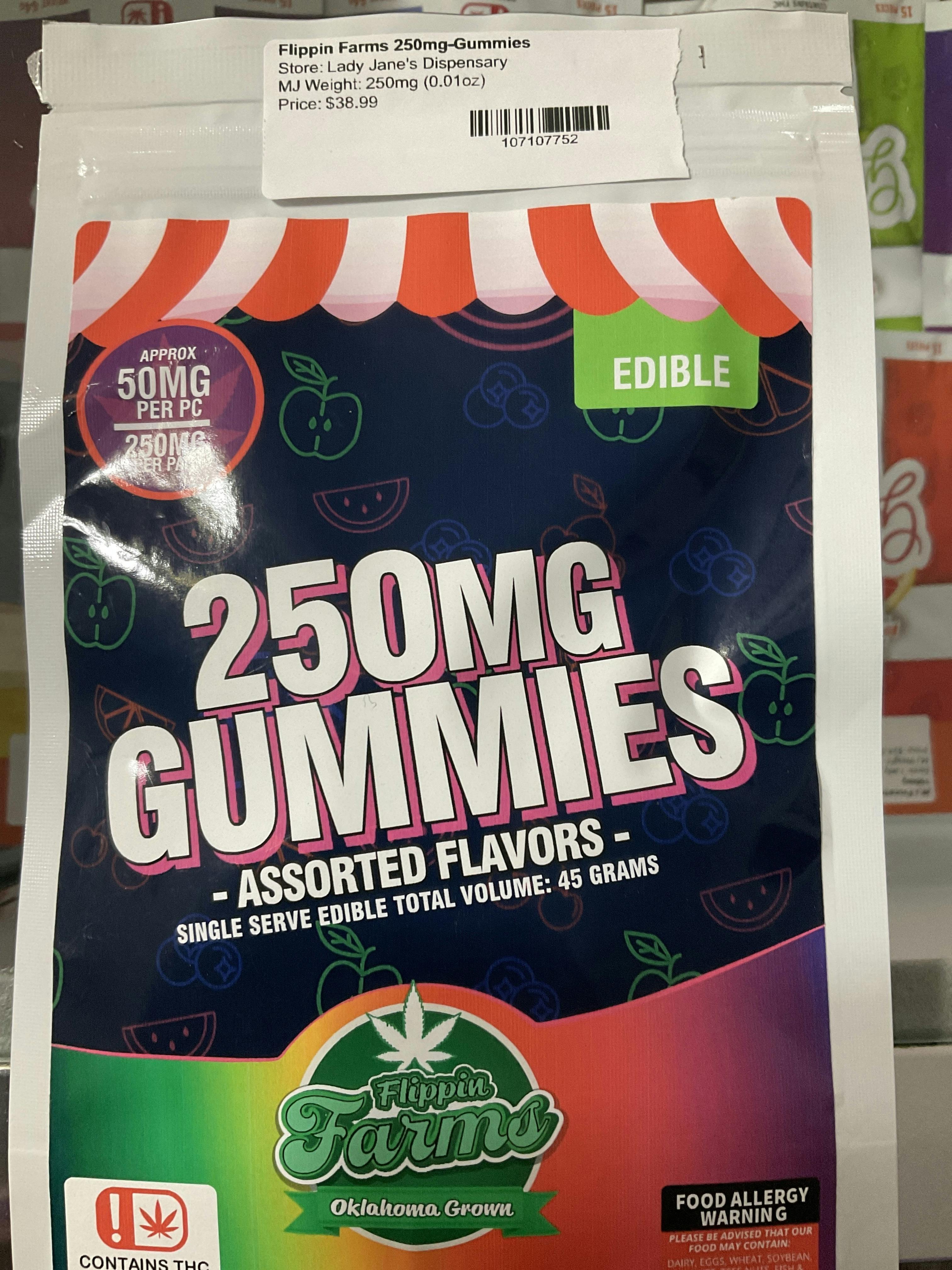 Flippin Farms - Gummy 250mg