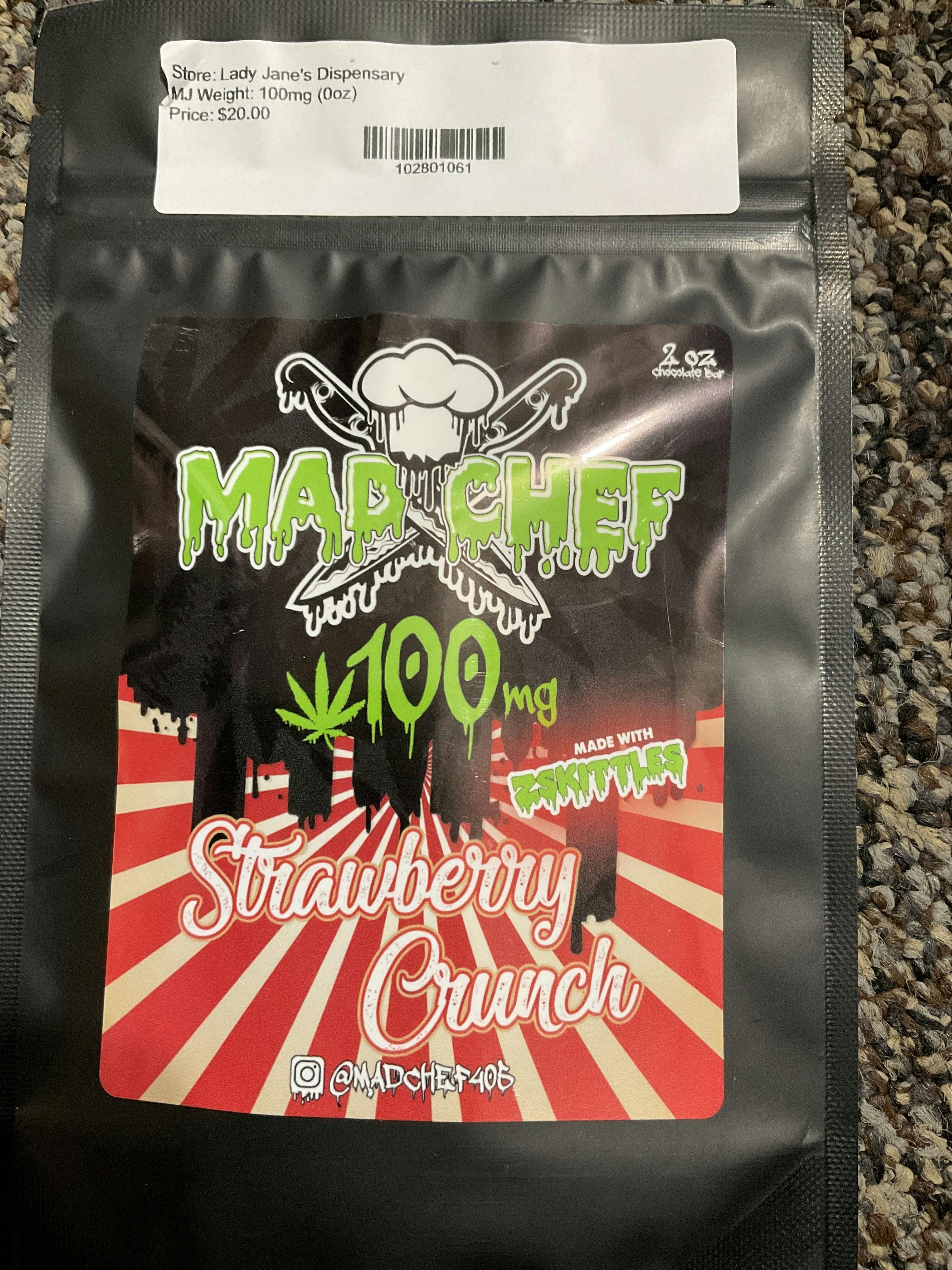 Mad Chef - Strawberry Crunch - 100mg