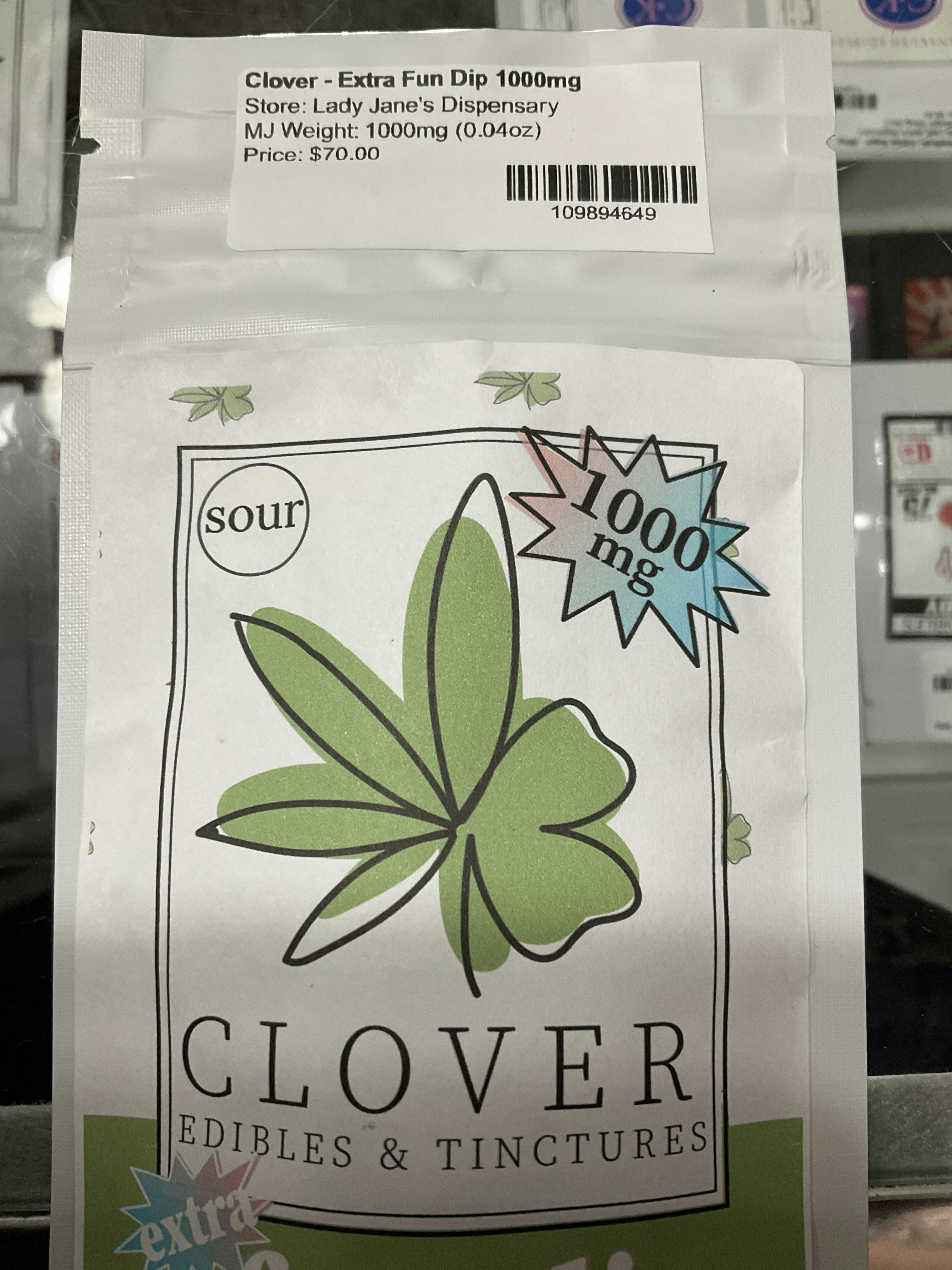 Clover - Extra Fun Dip 1000mg