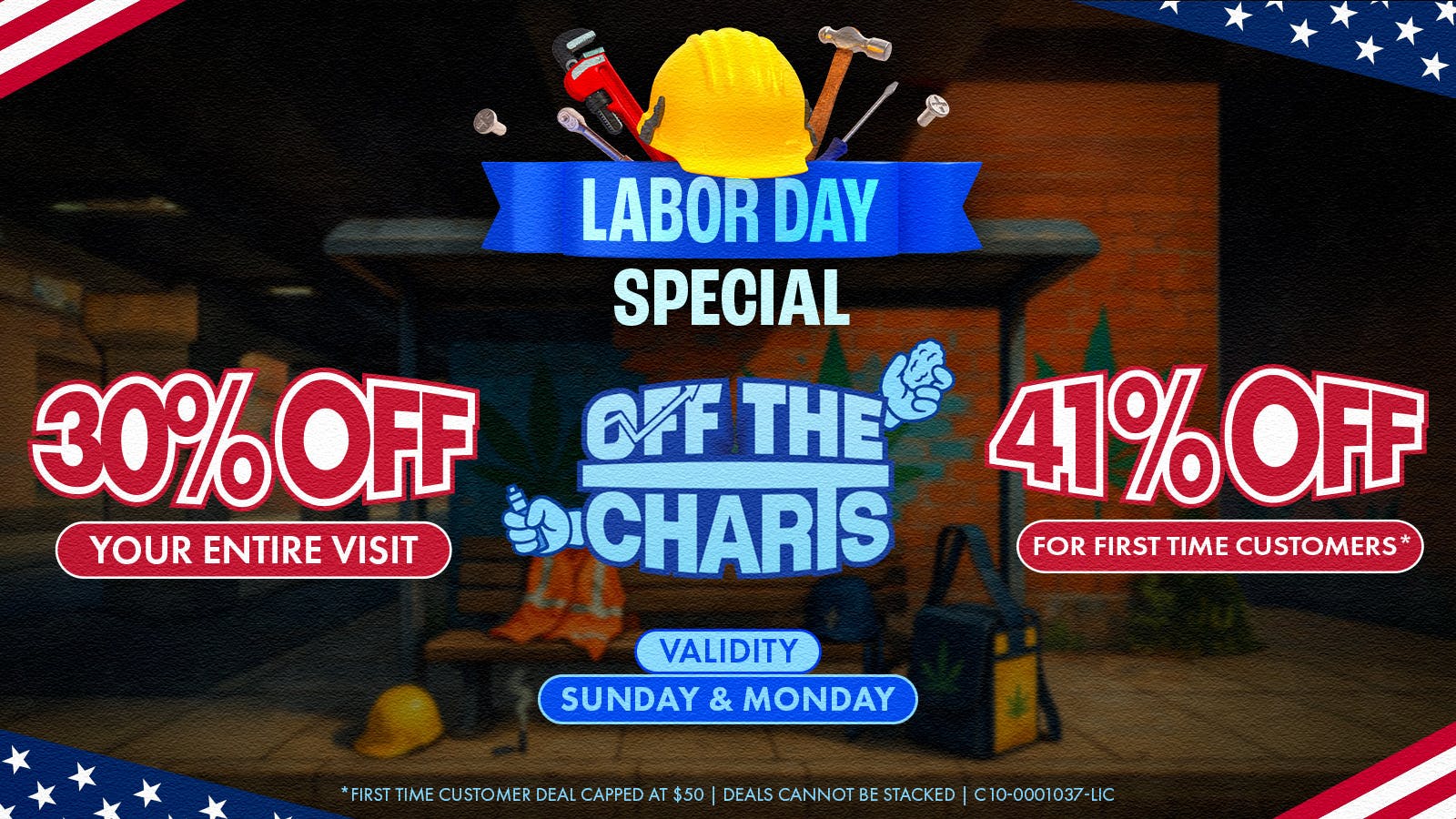 Happy Labor Day 30 Off Store Wide At Off The Charts Vista