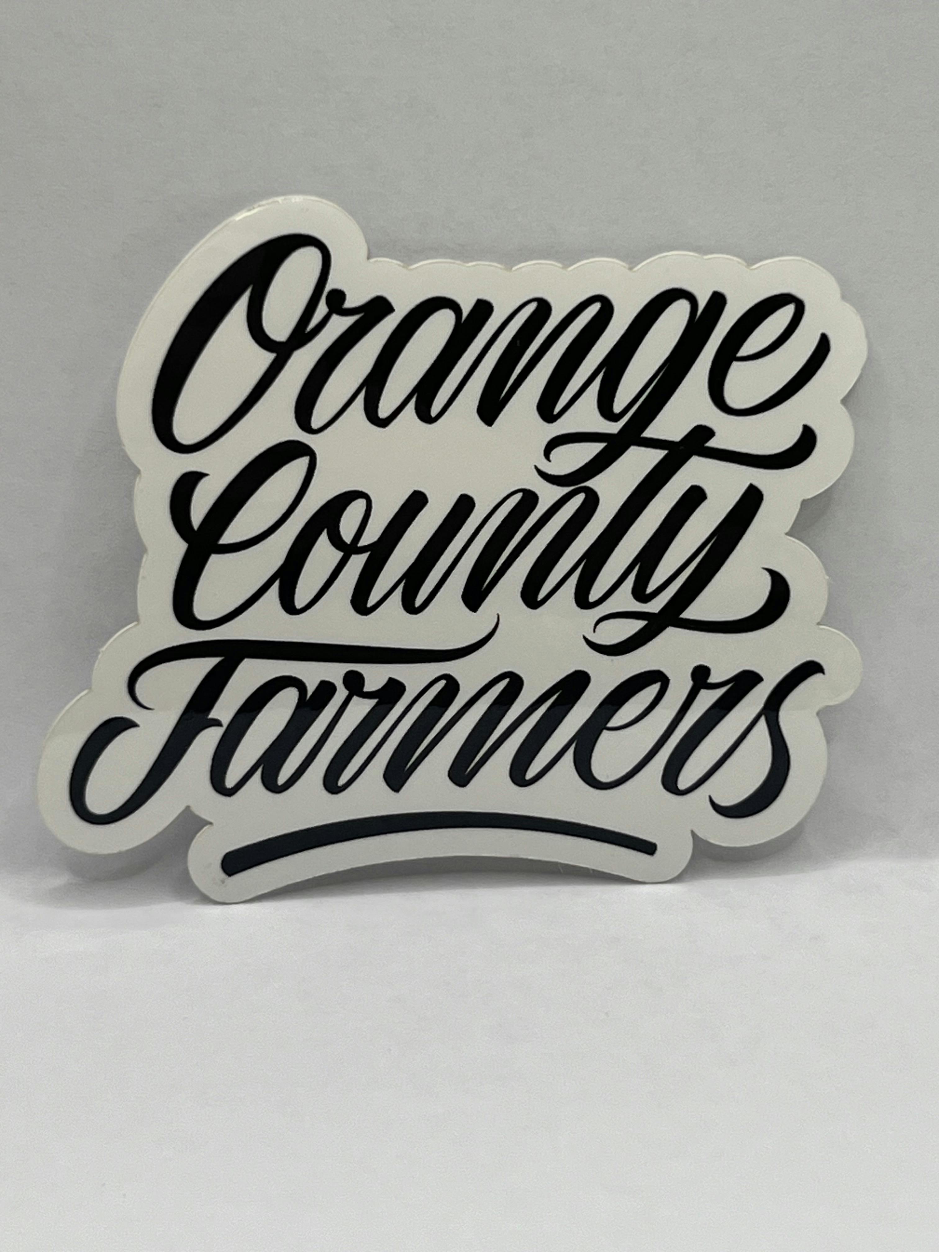 Jungle Boys Clothing | Orange County Farmers Sticker