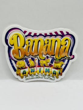 Jungle Boys Clothing | Banana Animal Mints Sticker