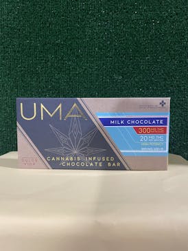 UMA Milk Chocolate Bar 300mg