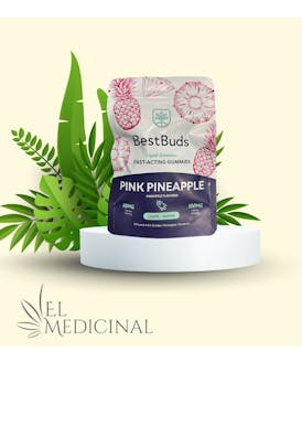 Fast Acting Gummies - Pink Pineapple Sativa 10mg