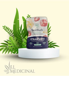Fast Acting Gummies - Strawnana Relax Indica 30mg