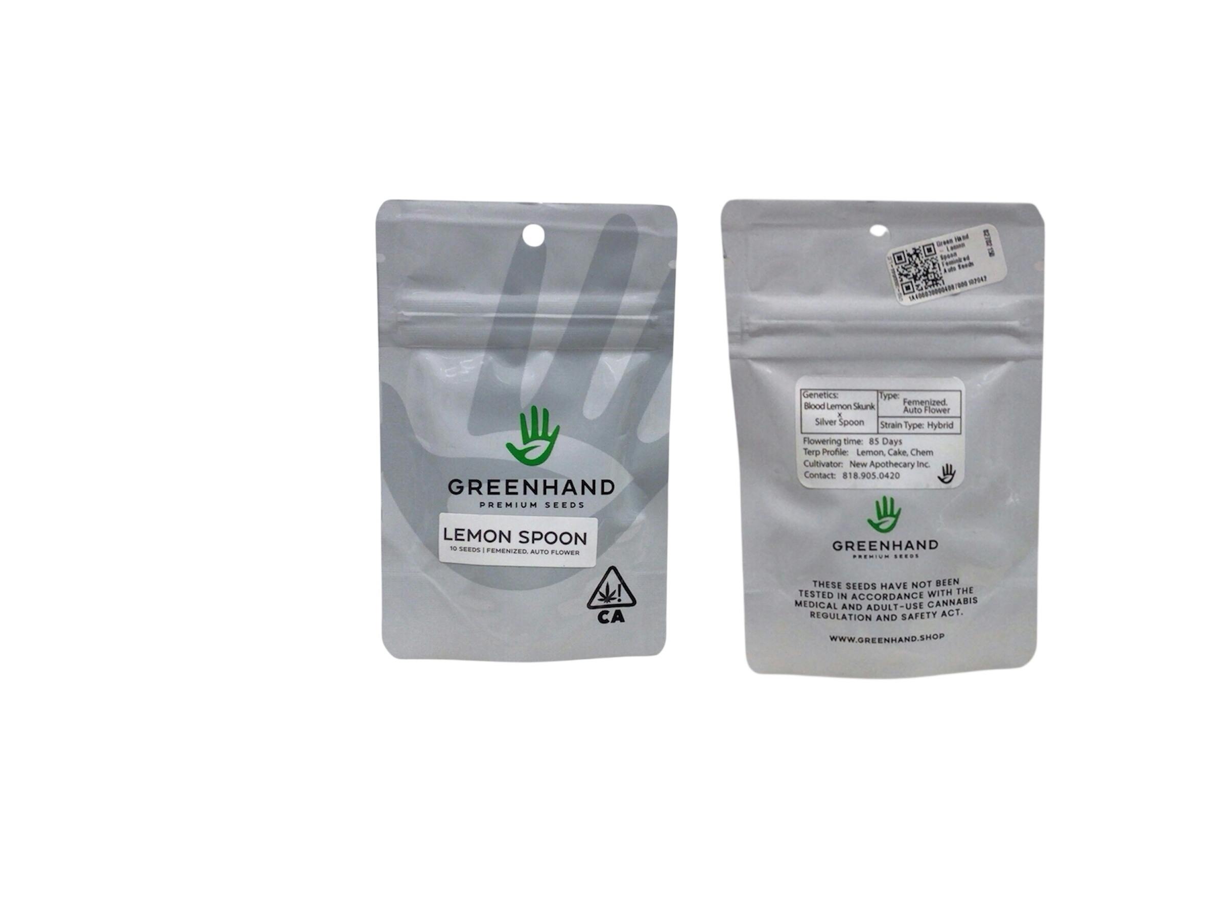 Greenhand - Lemon Spoon Feminized Auto Flower seeds