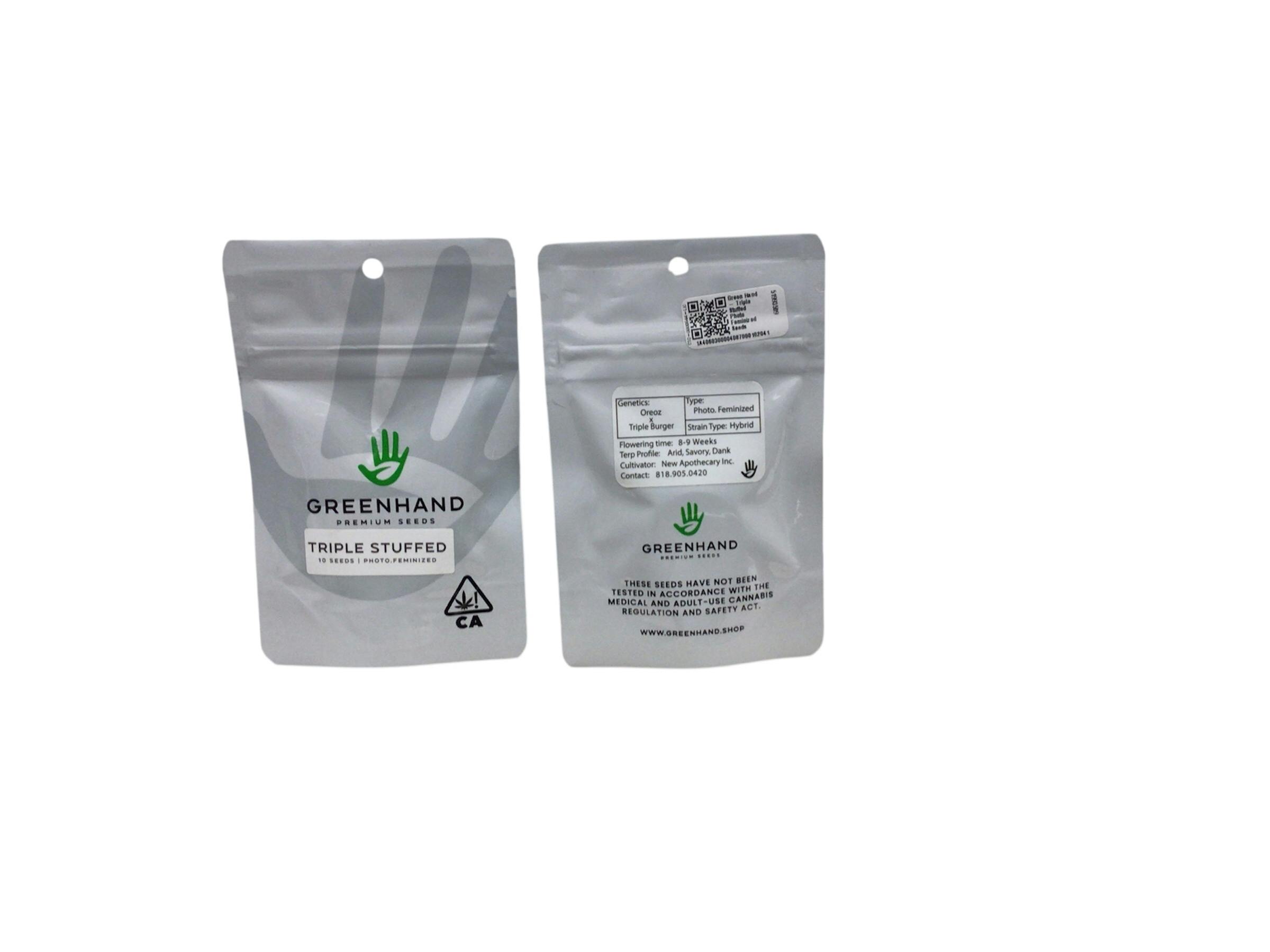 Greenhand -Triple Stuffed Photo. Feminized Seeds
