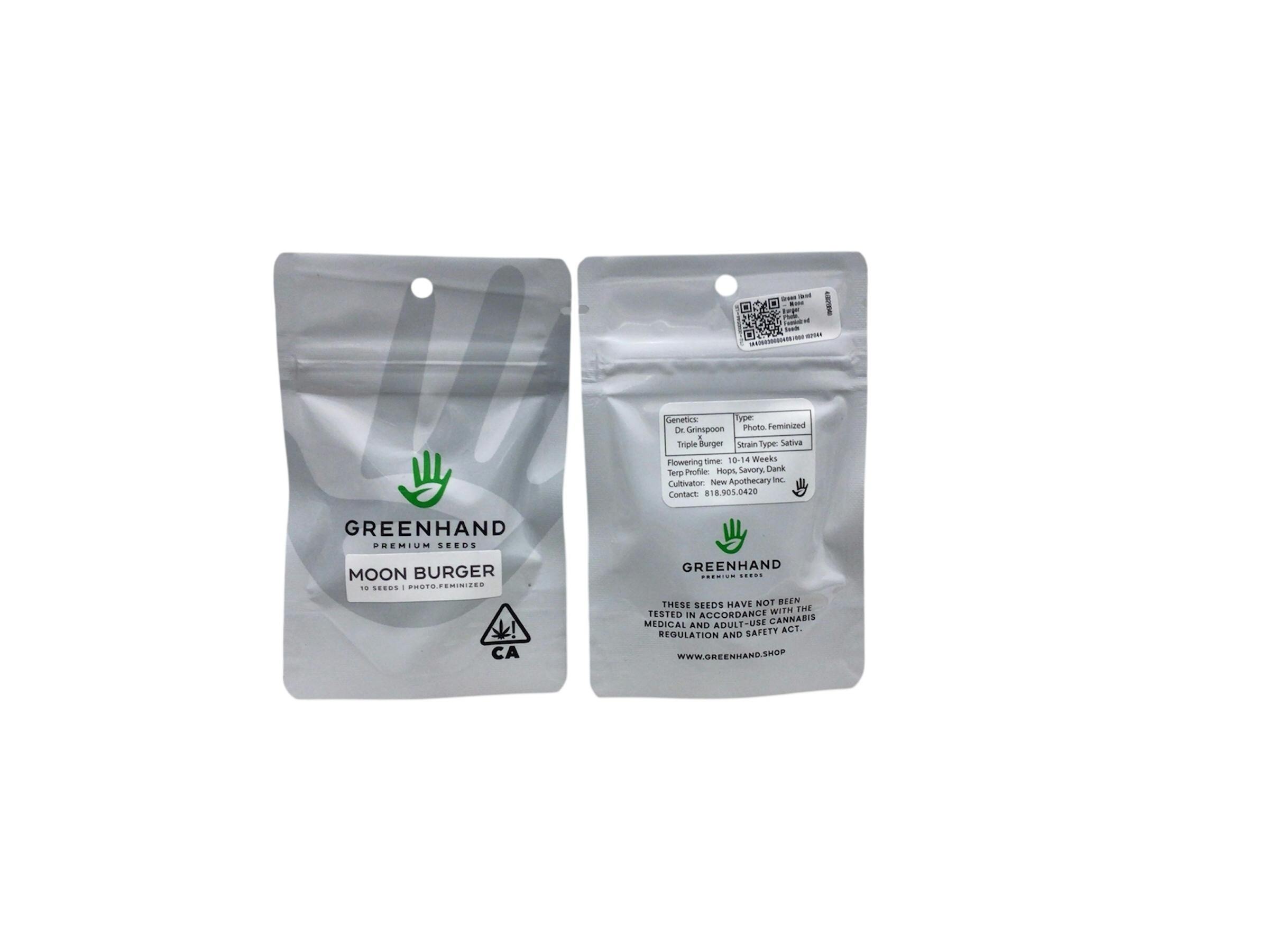 Green Hand Premium Moon Burger Seeds