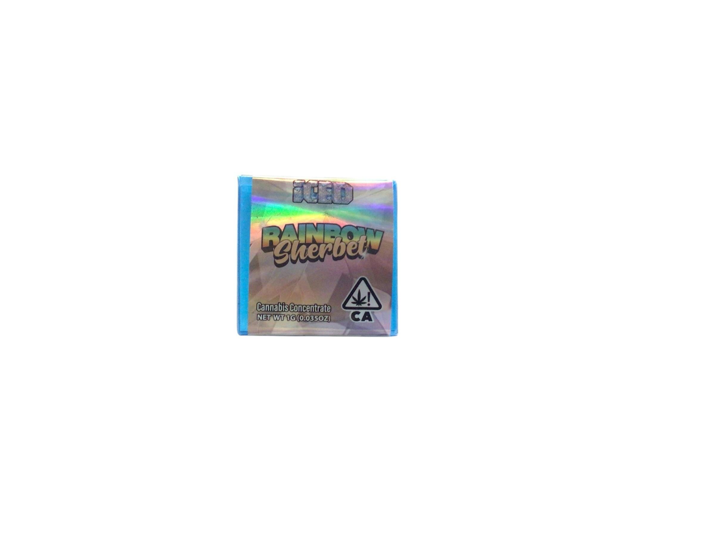ICED — Rainbow Sherbet