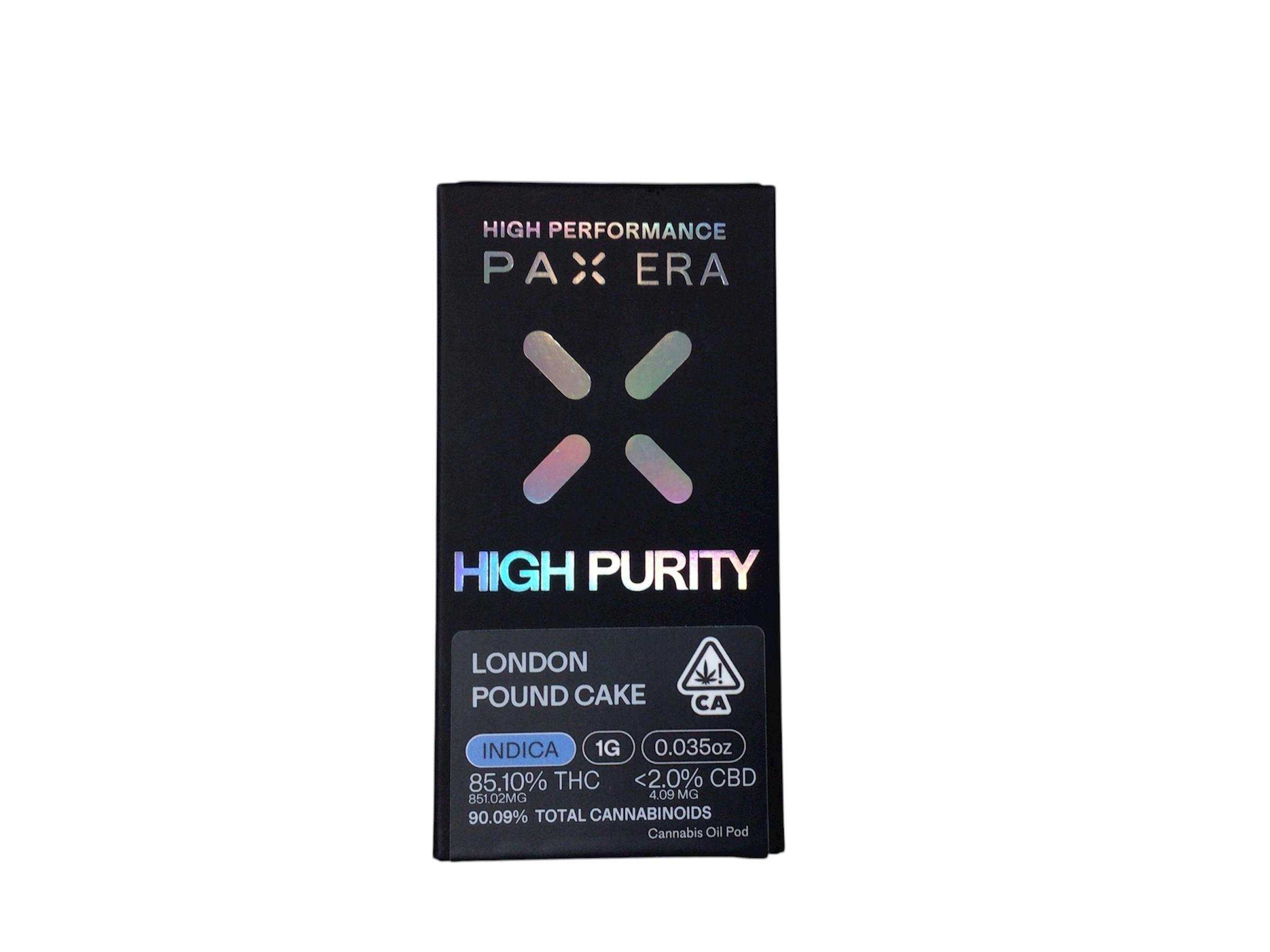 PAX — London Pound Cake