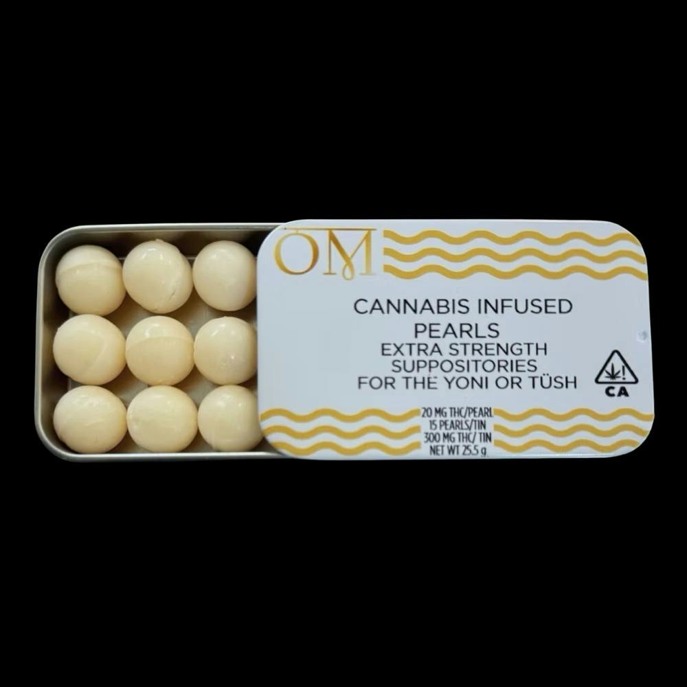 OM — Cannabis infused Pearls — Extra Strength Suppositories