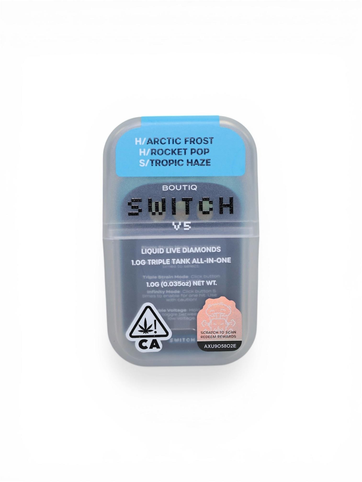 Arctic Frost + Rocket Pop + Tropic Haze | V5 Disposable | 1g by Boutiq