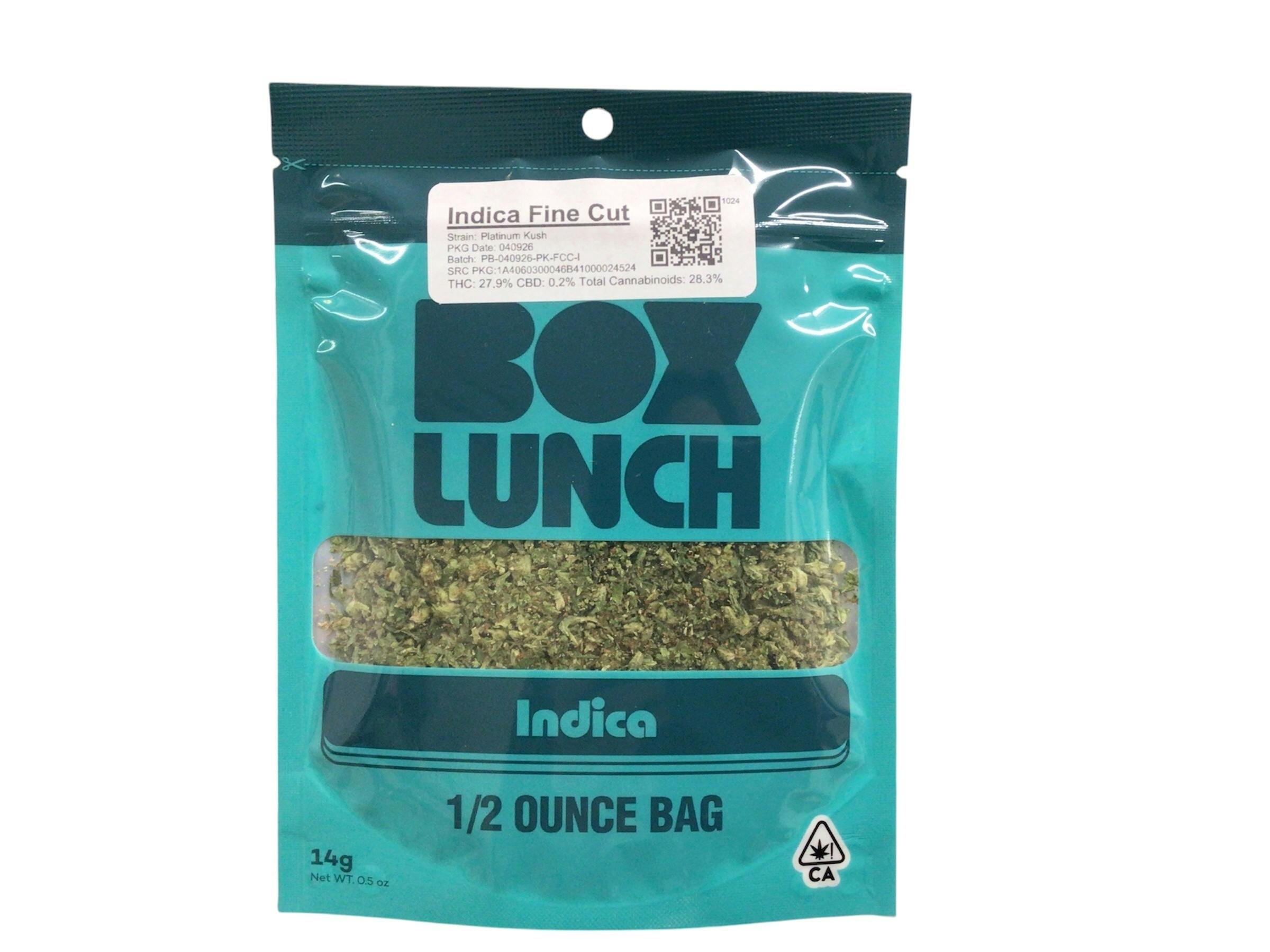 Box Lunch — Platiunum Kush