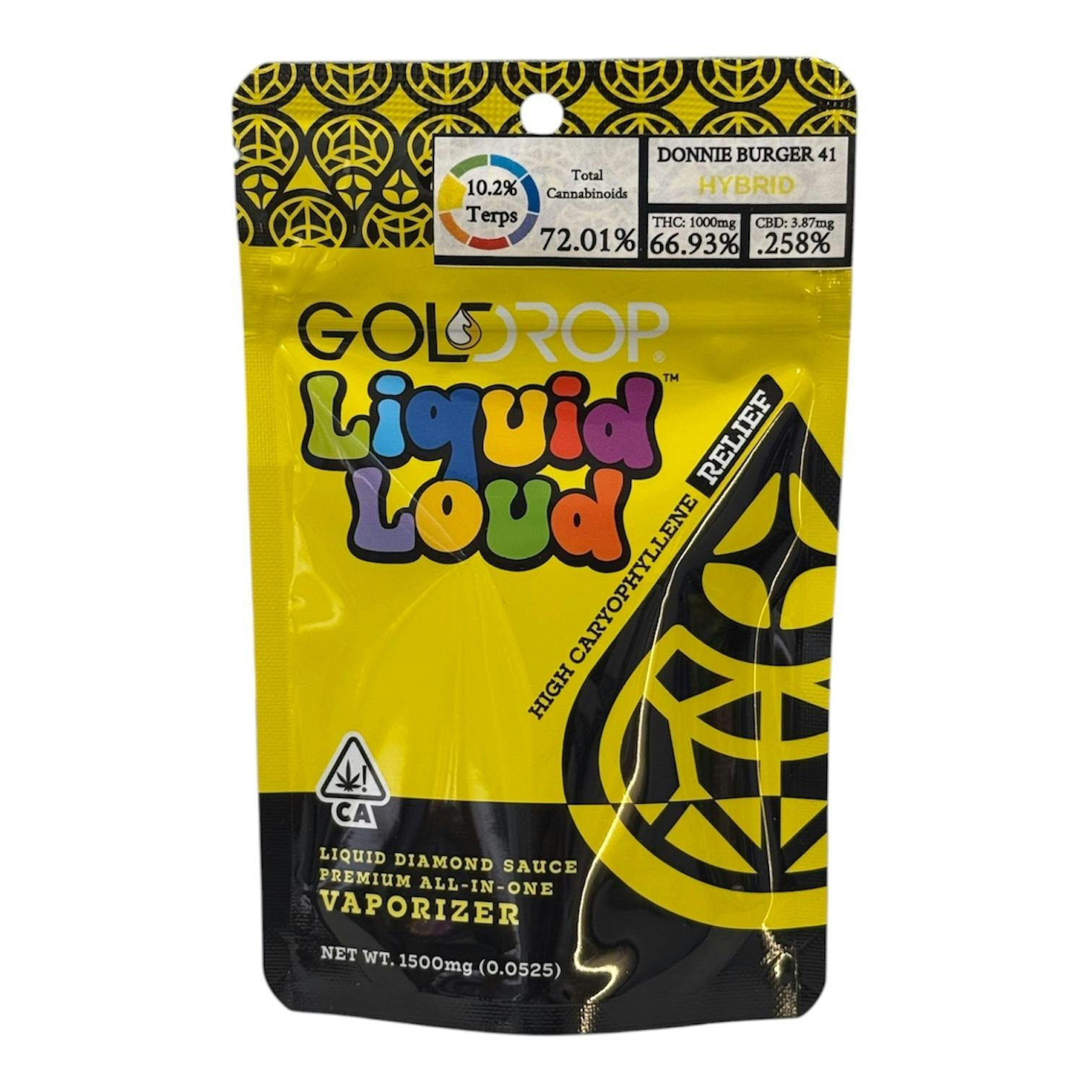 Donnie Burger | Liquid Loud Disposable | 1.5g by GoldDrop