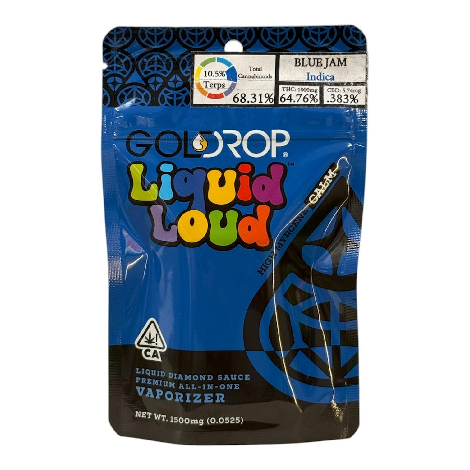 Blue Jam | Liquid Diamonds Disposable | 1.5g by GoldDrop