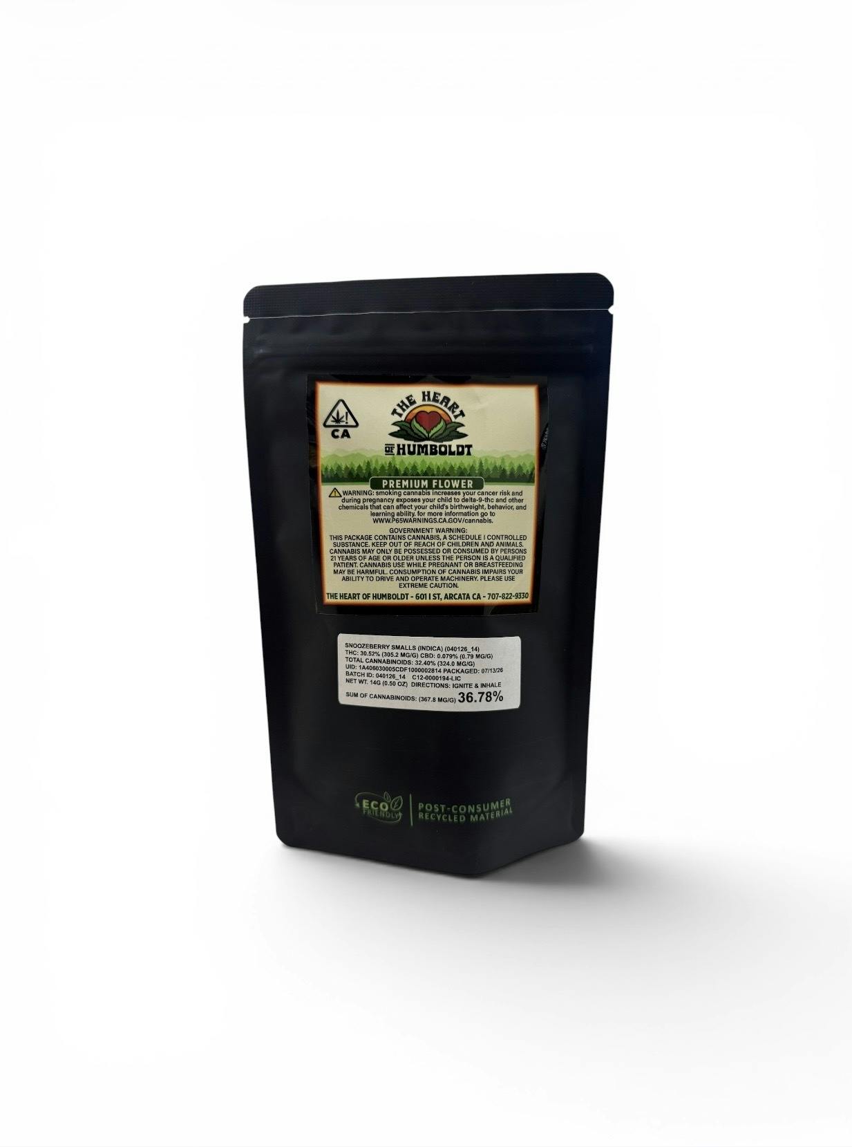 The Heart Of Humboldt | Snoozeberry | 14g Indoor Smalls