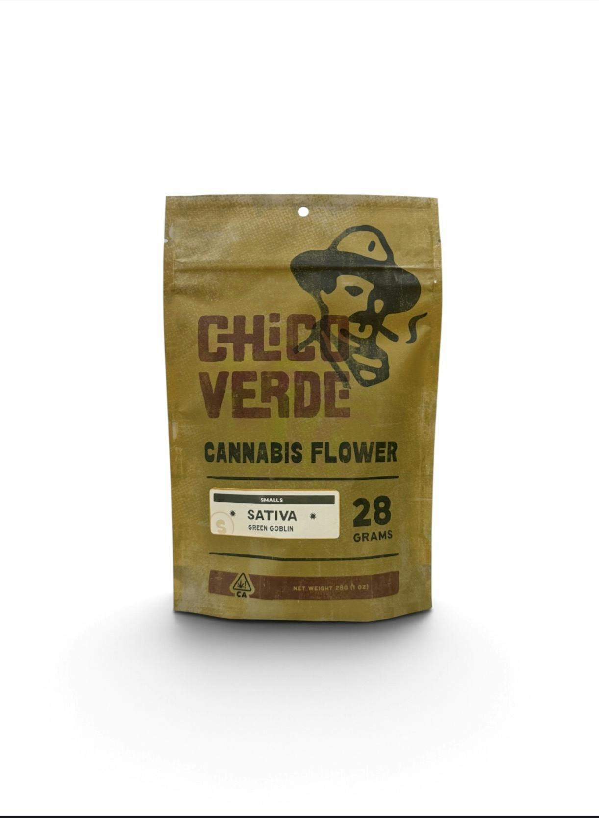 Chico Verde | Green Goblin | 28g Flower Smalls