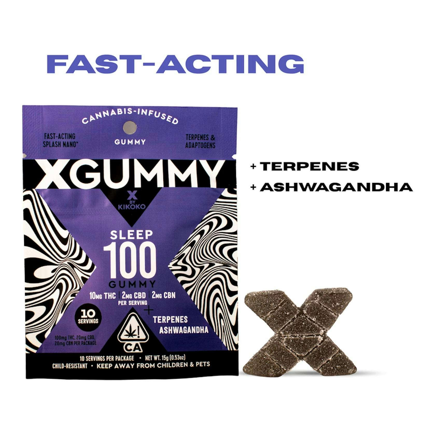 Kikoko Xgummy — Sleep 100 gummy