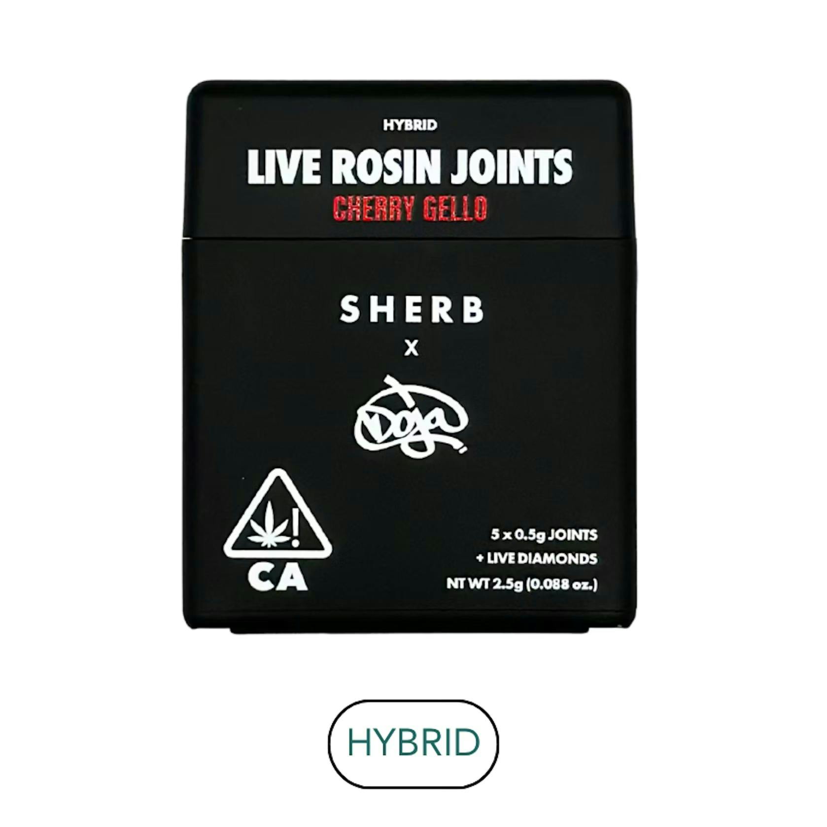 Sherbinskis X Doja — Cherry Gello 5pk infused prerolls