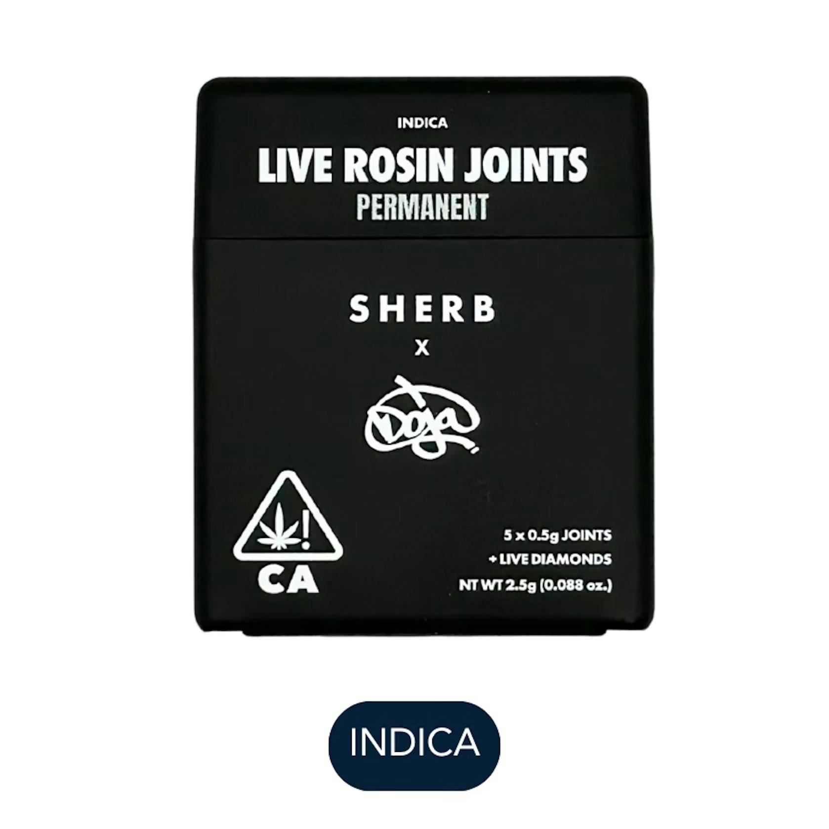 Sherbinskis X Doja — Permanent 5pk infused PreRolls