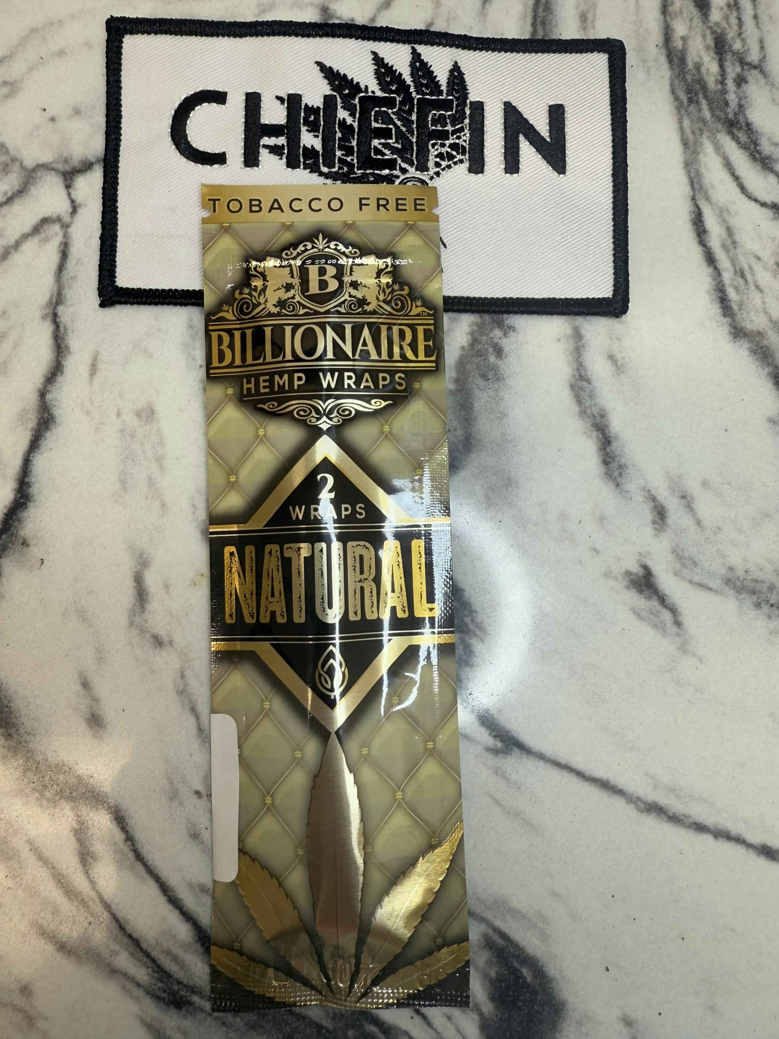 Billionaire Wrap Natural 2pk