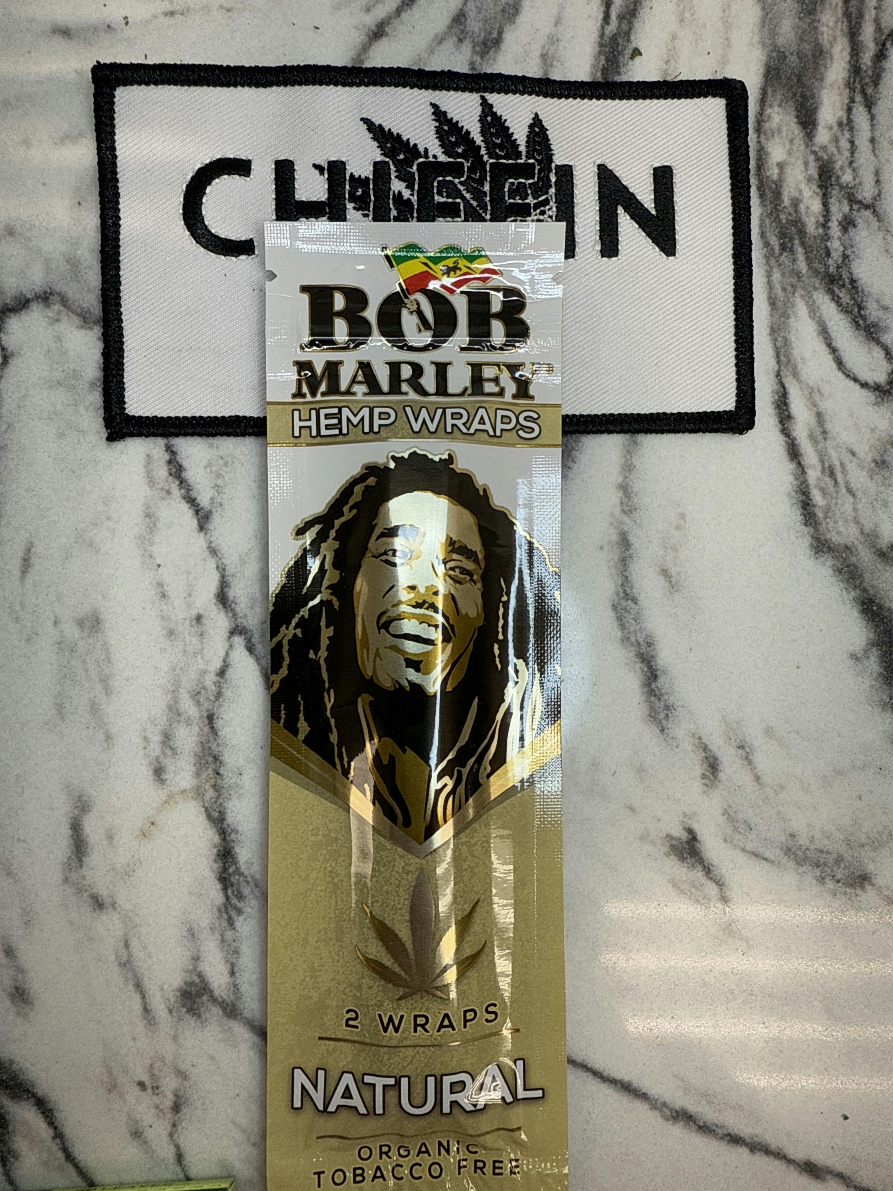 Bob Marley Hemp Wraps Natural * 21+ NO MED CARD REQUIRED*