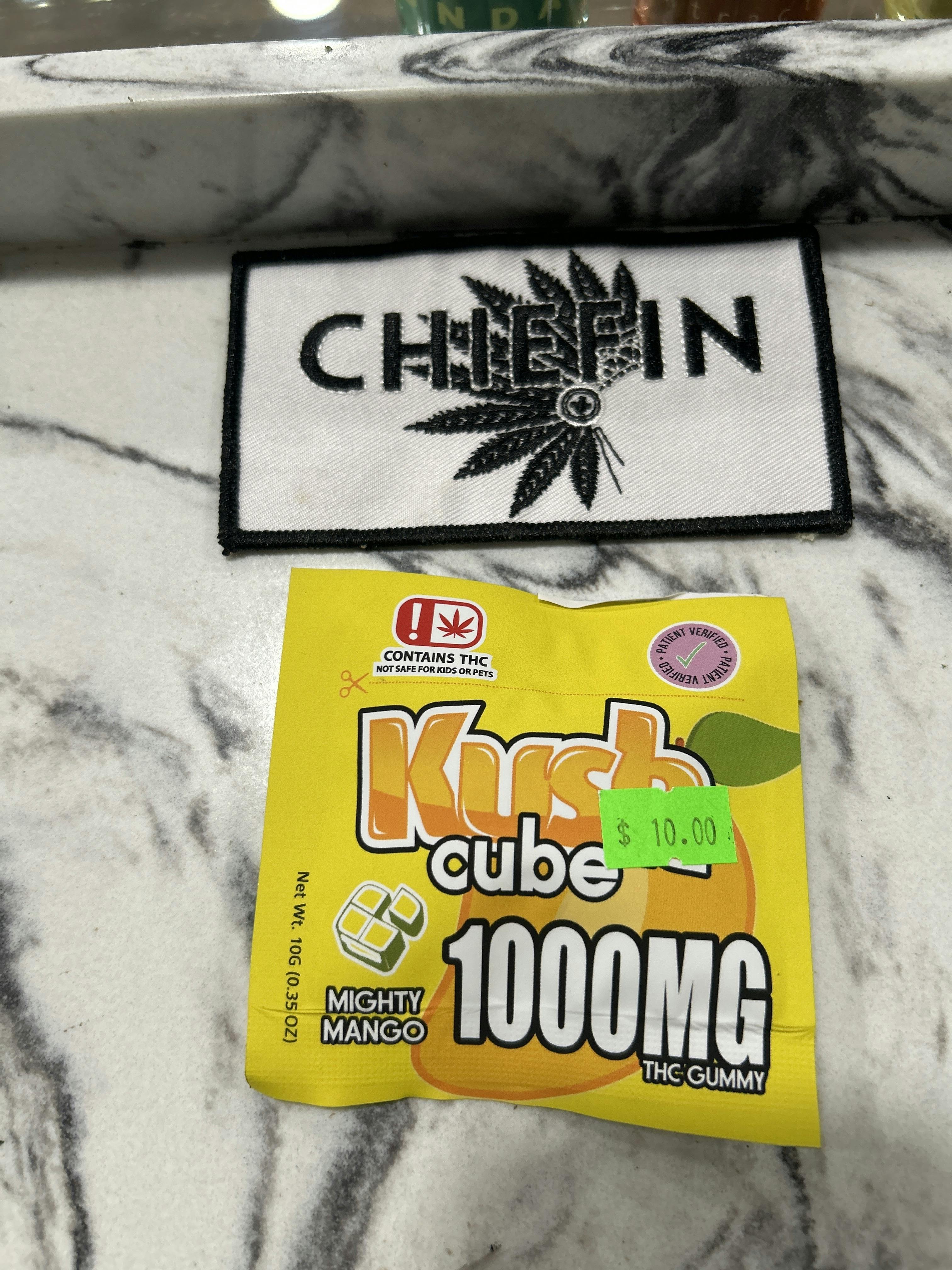 Kush Cube 1,000mg Mighty Mango SINGLE