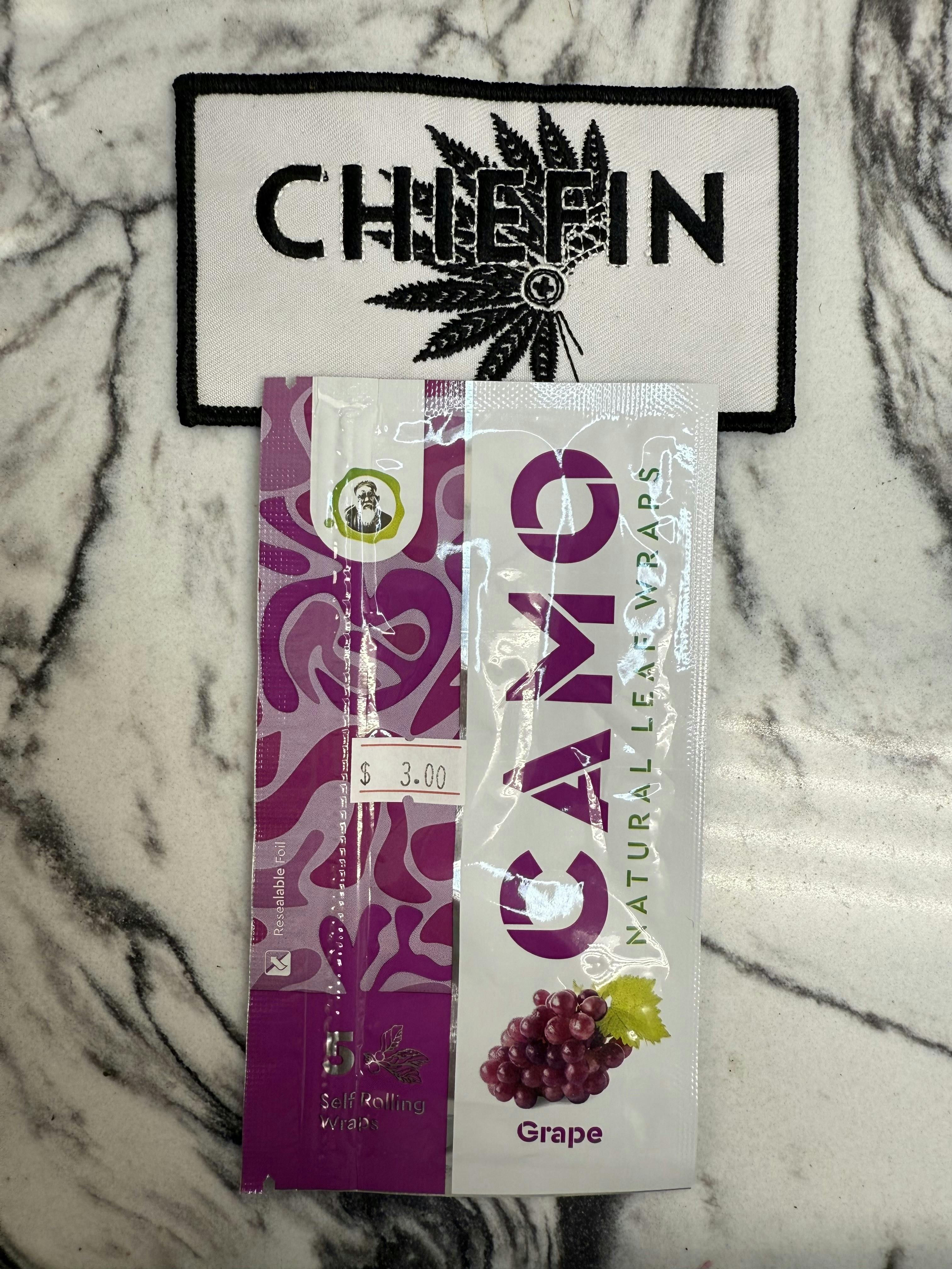 Camo Blunt Wraps Grape