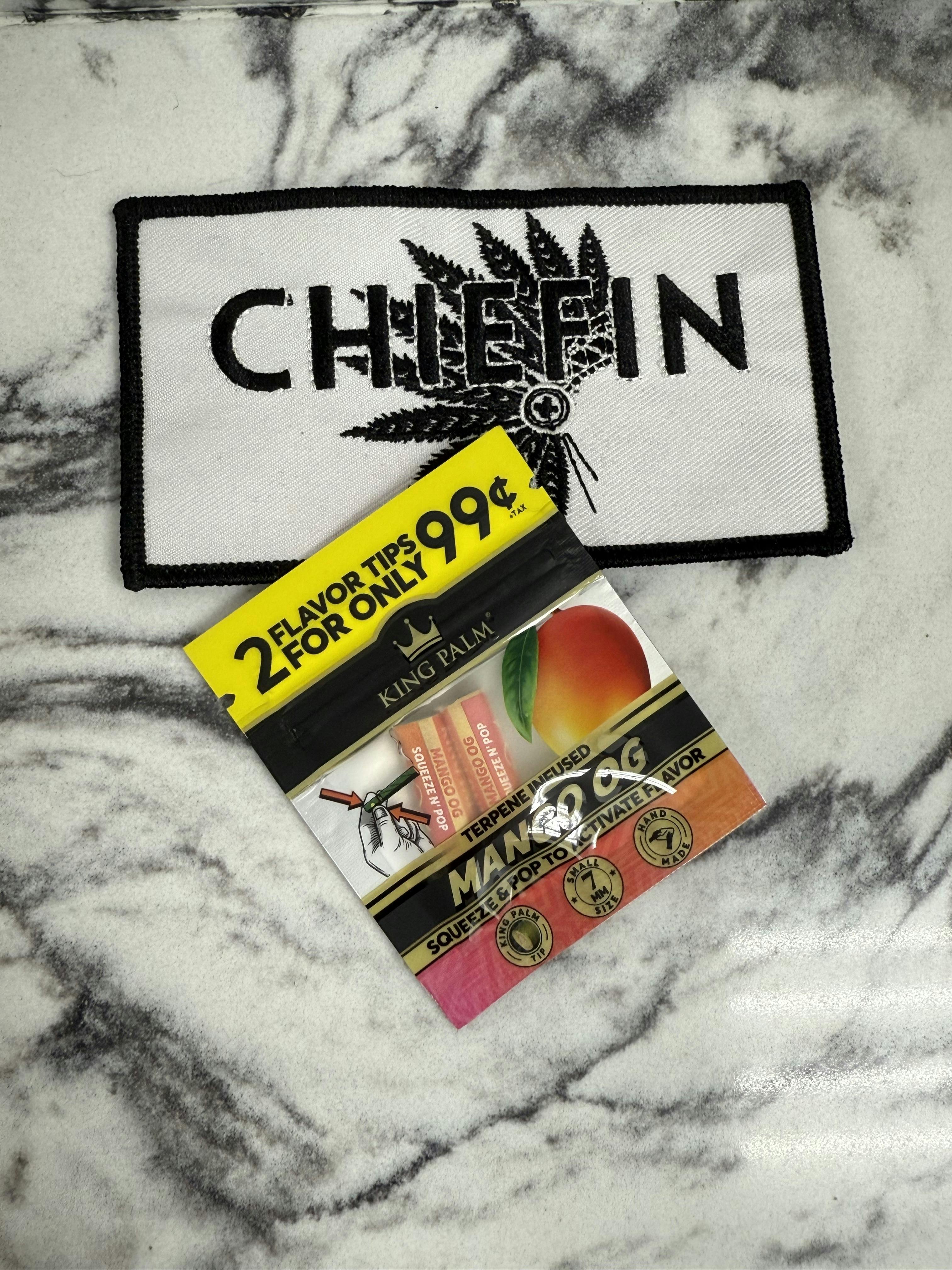 King Palm Flavor Tips Mango Og *21+ NO MED CARD NEEDED*