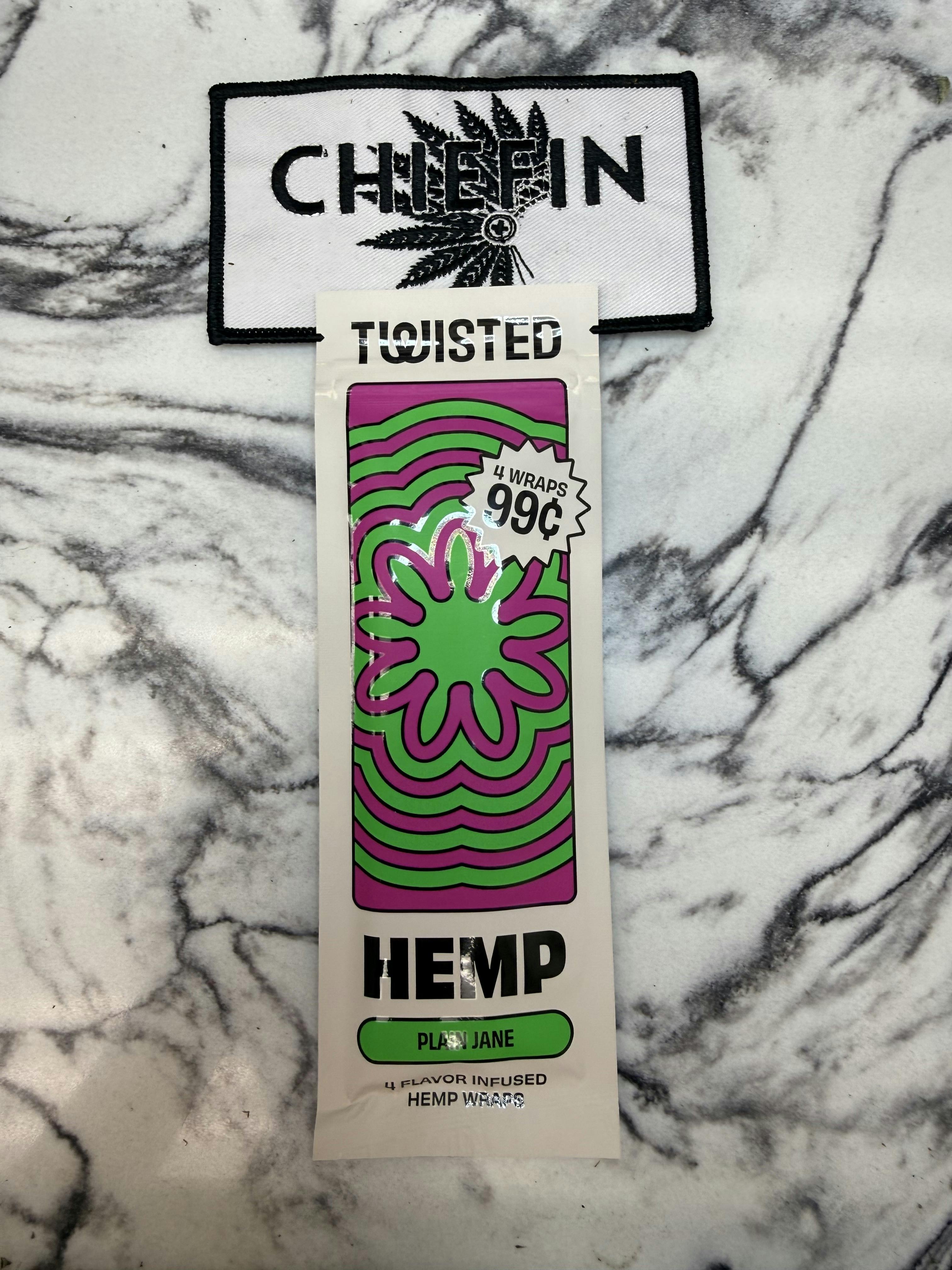 Twisted Hemp Wraps Plain Jane