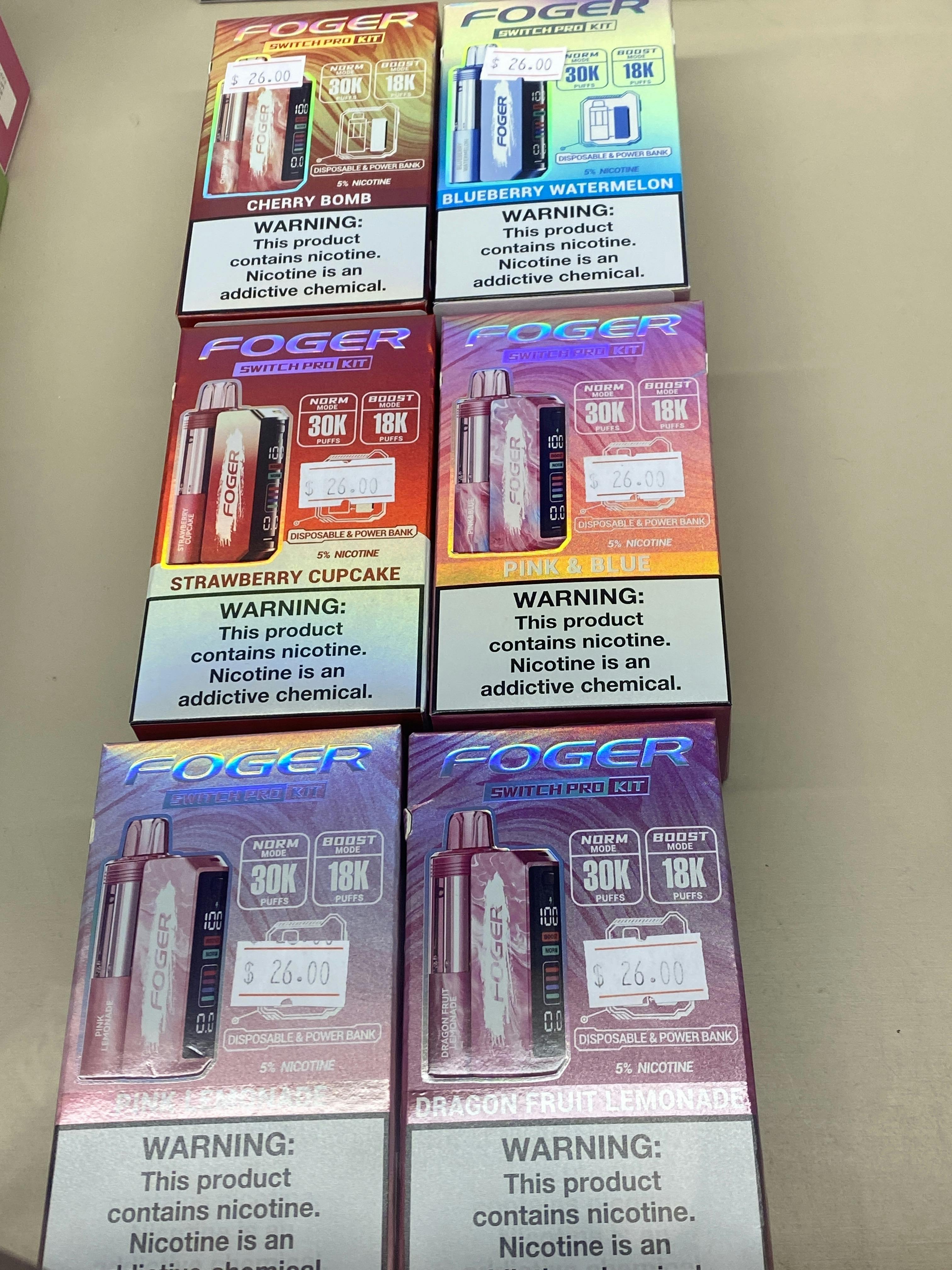 FOGGER SWITCH PRO KIT 30K PUFFS