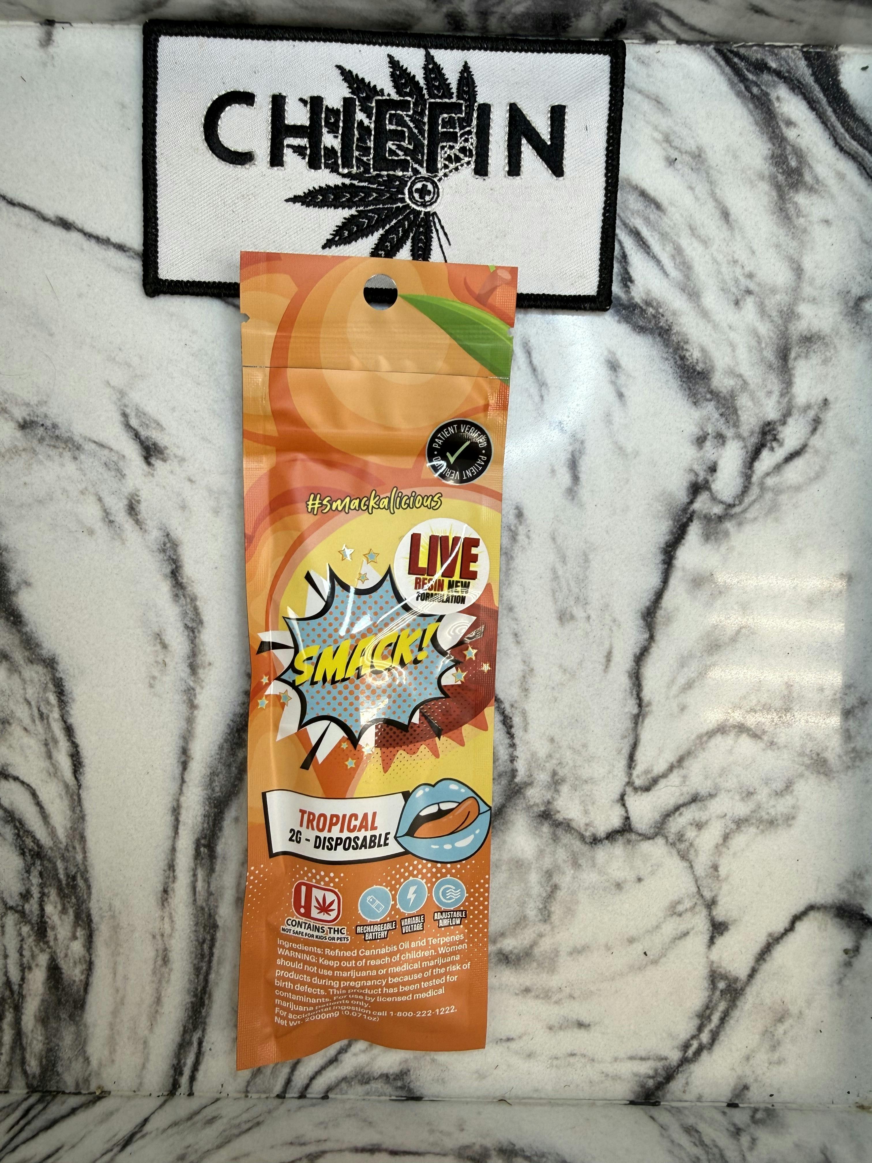Smack | Disposable | Live Resin Tropical | 2g